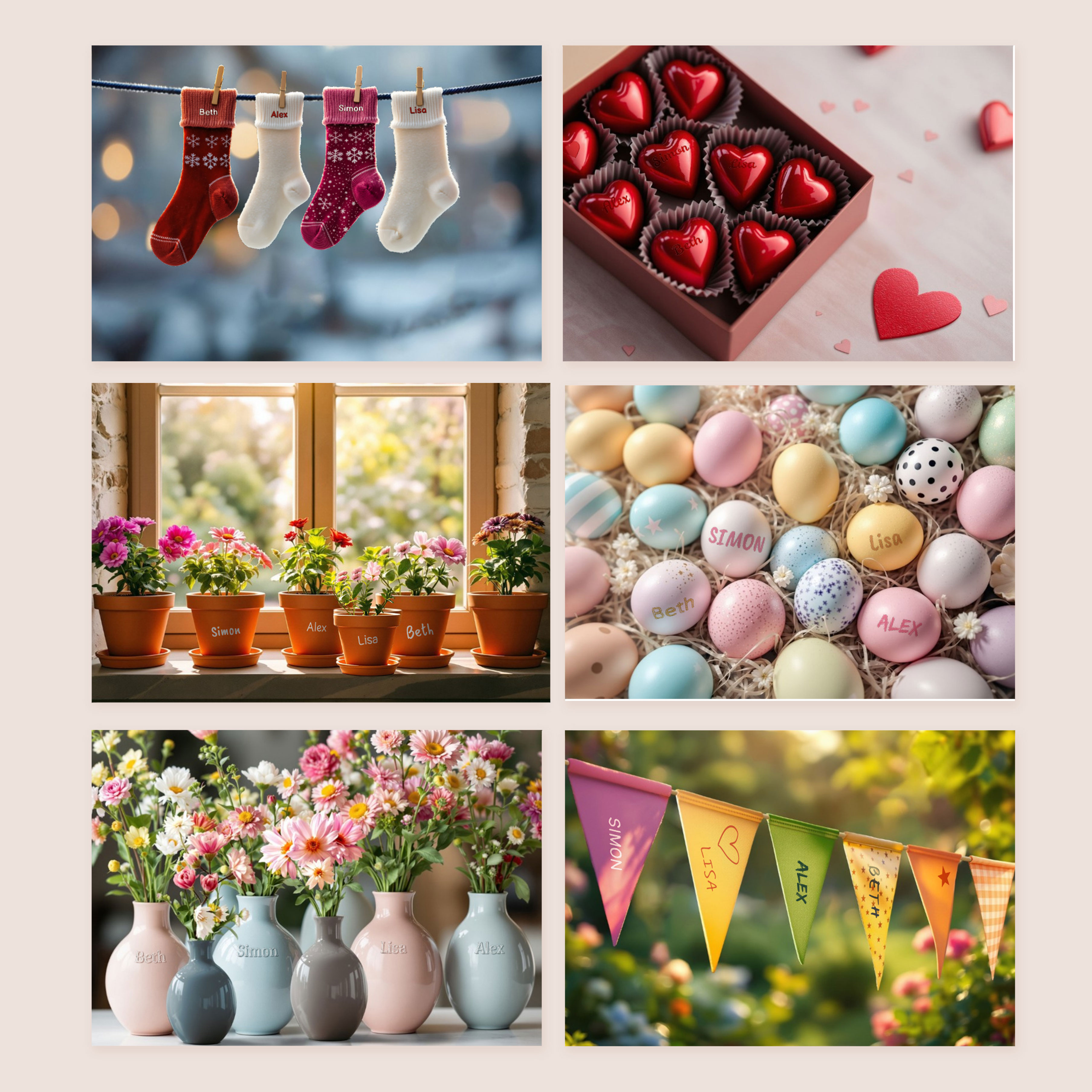 Personalised Our Family Calendar