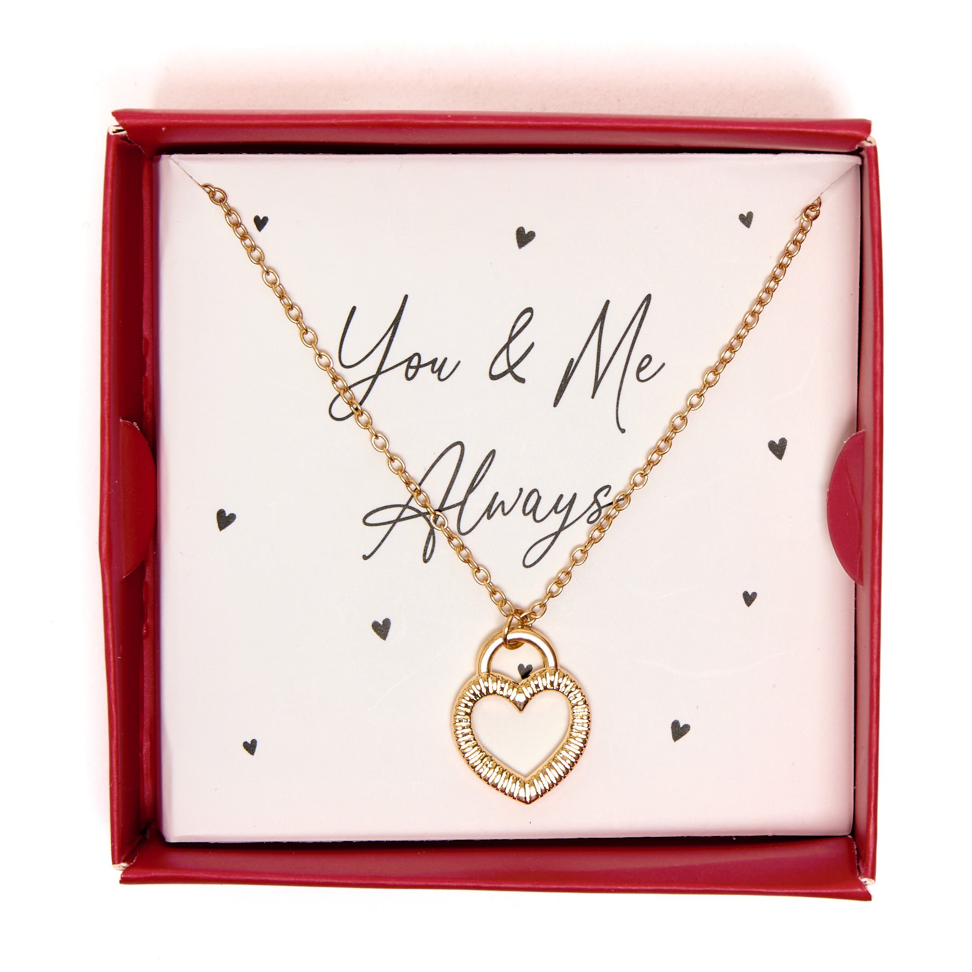 You & Me Always Heart Necklace