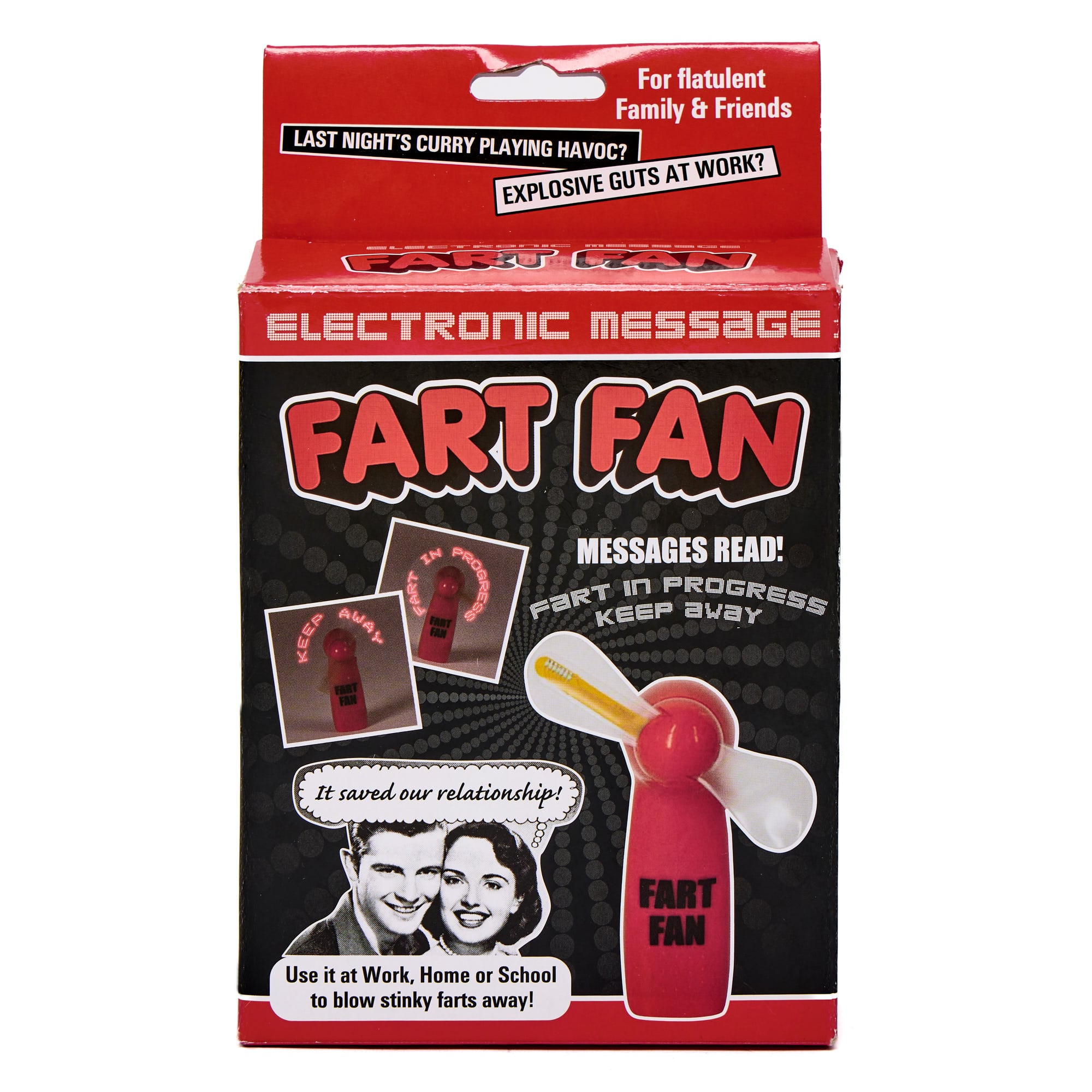 Electronic Message Fart Fan