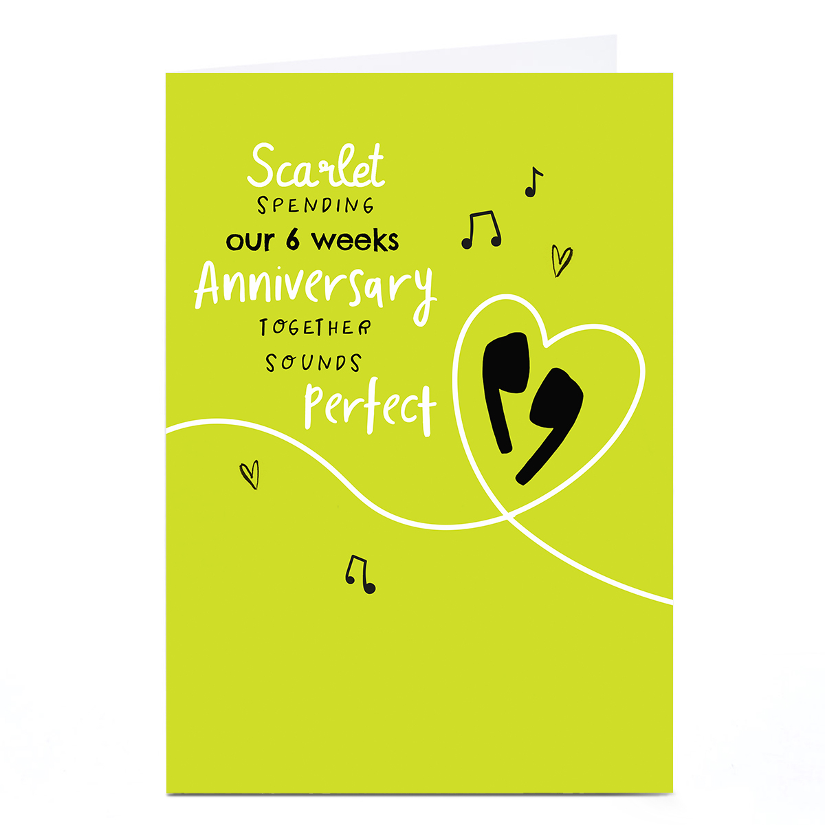 Personalised Anniversary Card - Spending Our...