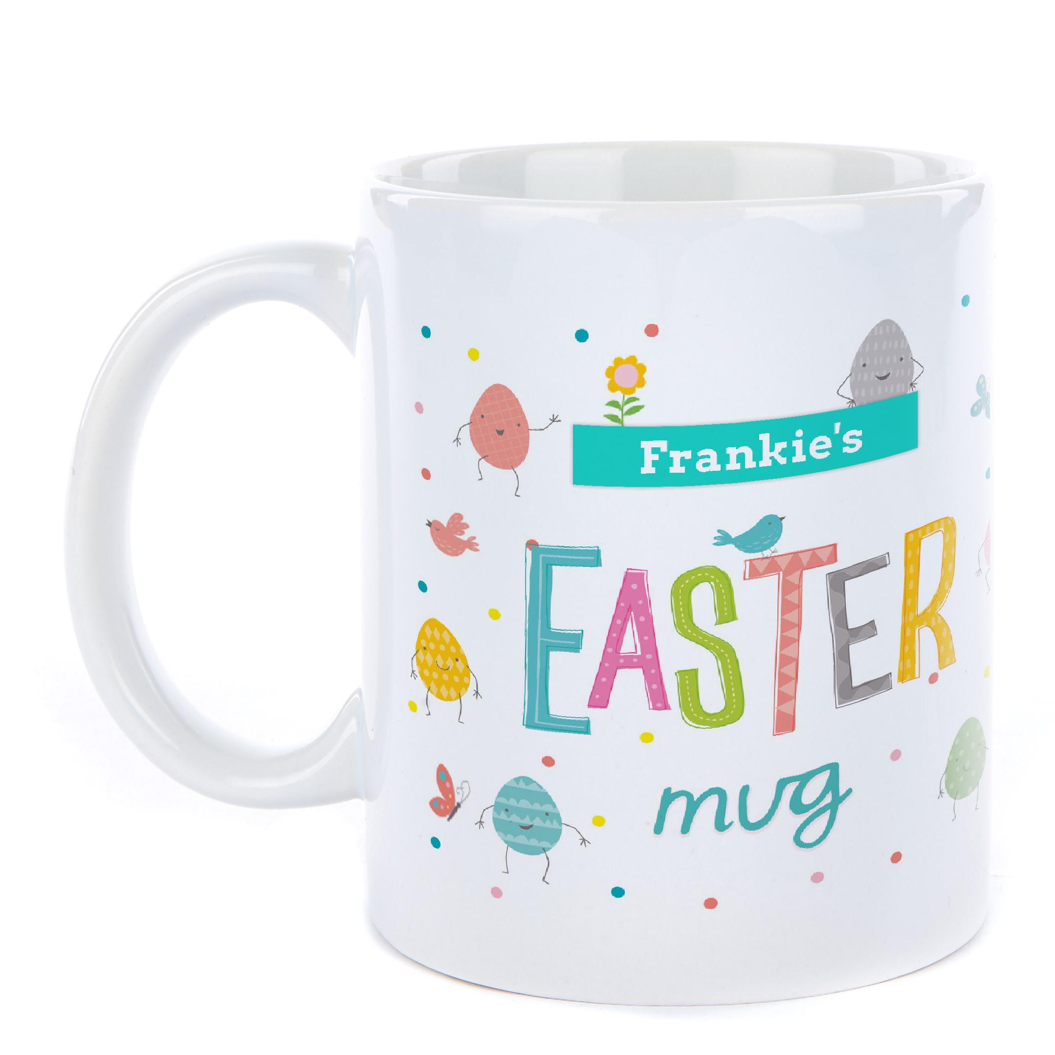 Photo Easter Mug - Eggs and Bunny Ears