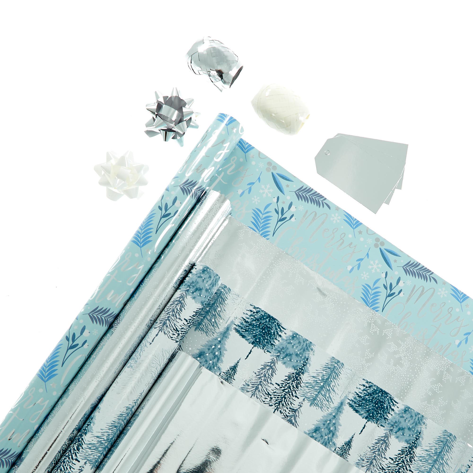 Winter Type Gift Wrap Pack