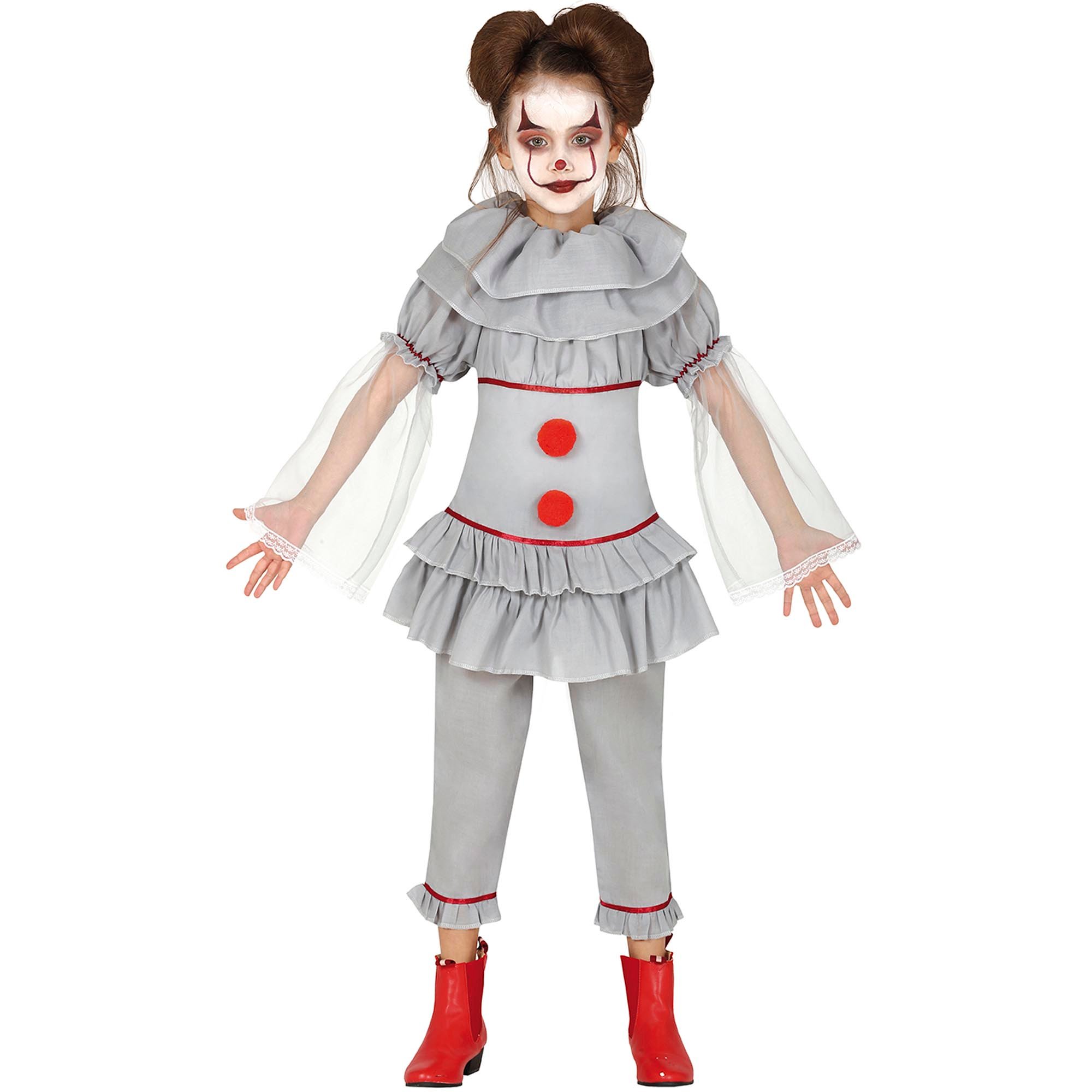 Killer Clown Children's Fancy Dress Costume