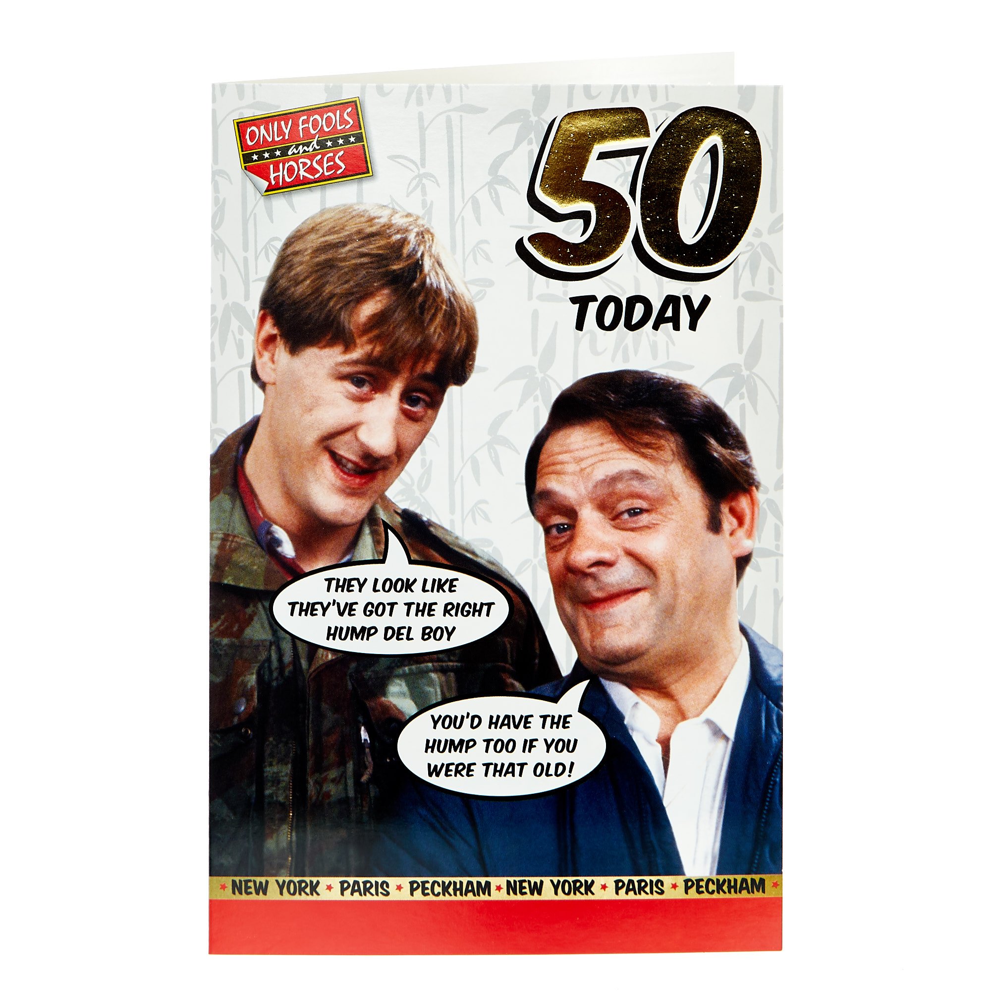 Only Fools & Horses 50th Birthday Card