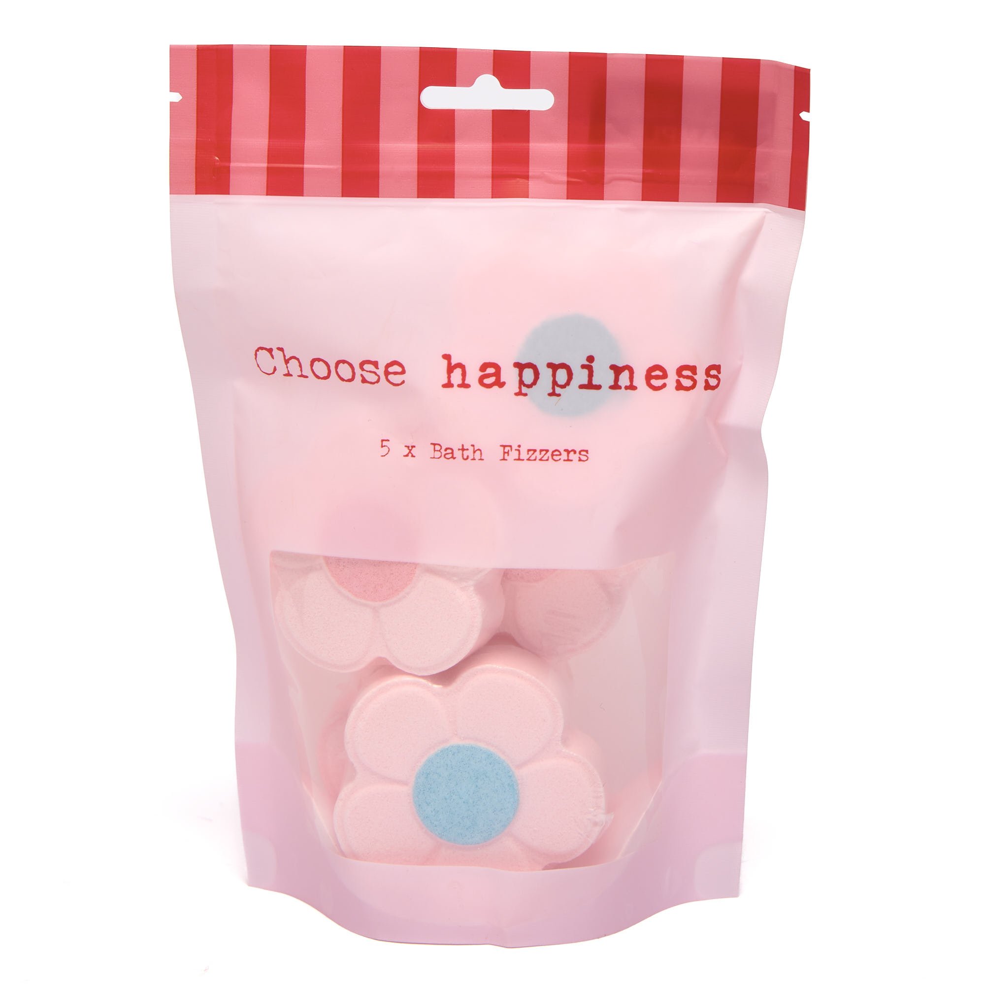 Choose Happiness Bath Fizzers - Pack of 5
