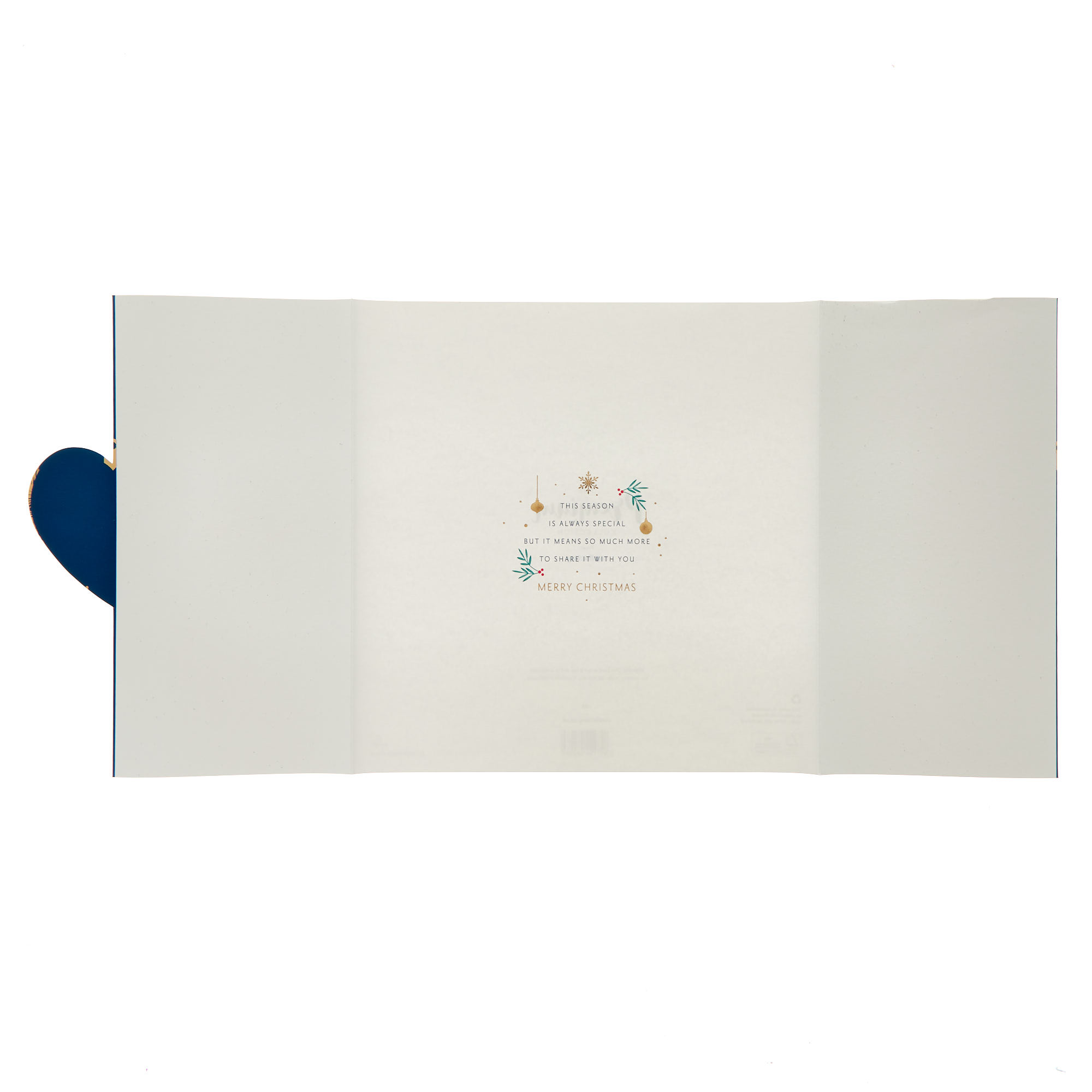 For My Fiance Premium Boxed Christmas Card