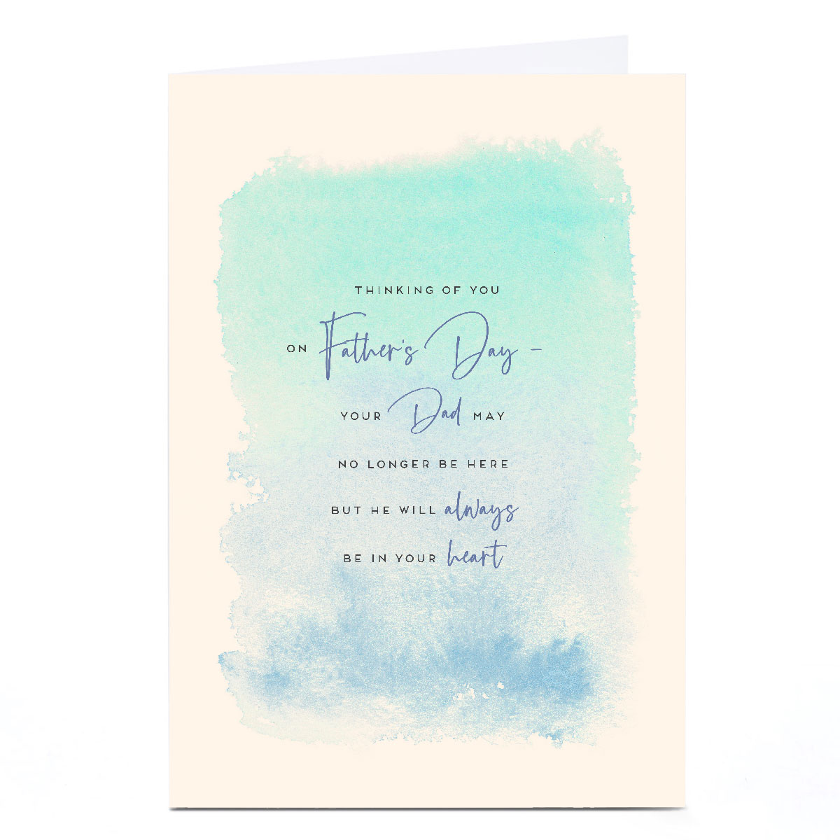 Personalised Thinking of You Card - On Father's Day