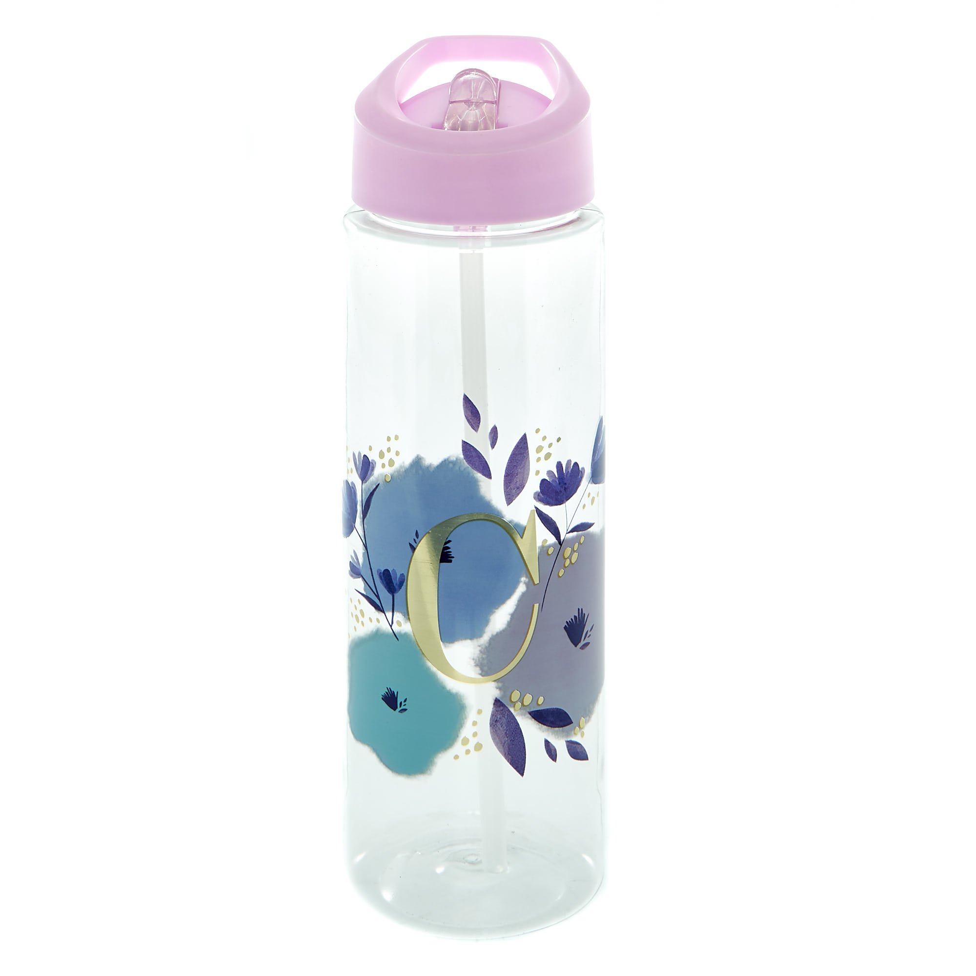 Reusable Plastic Water Bottle Letter C