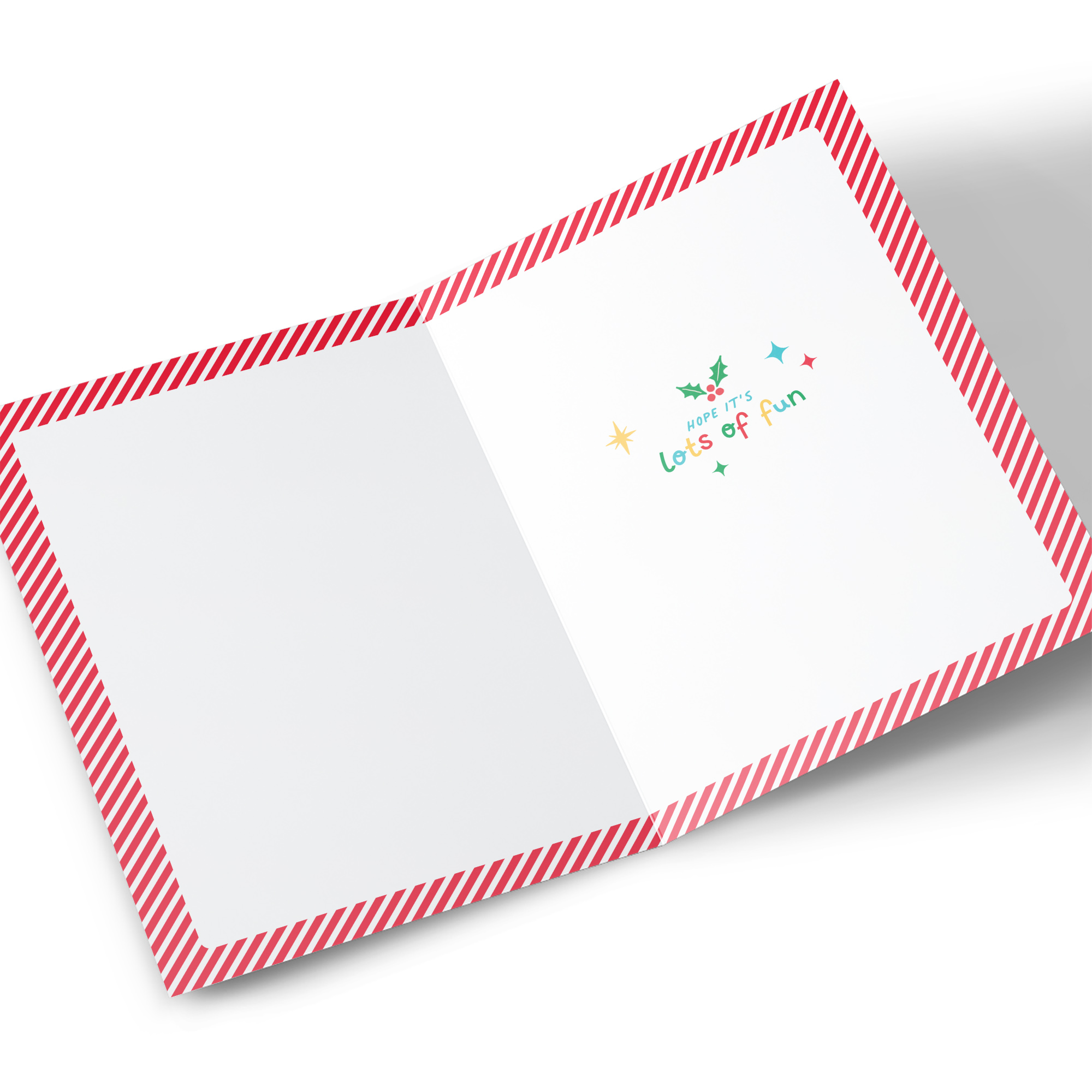 Christmas Card - Bright Presents, Stepsister