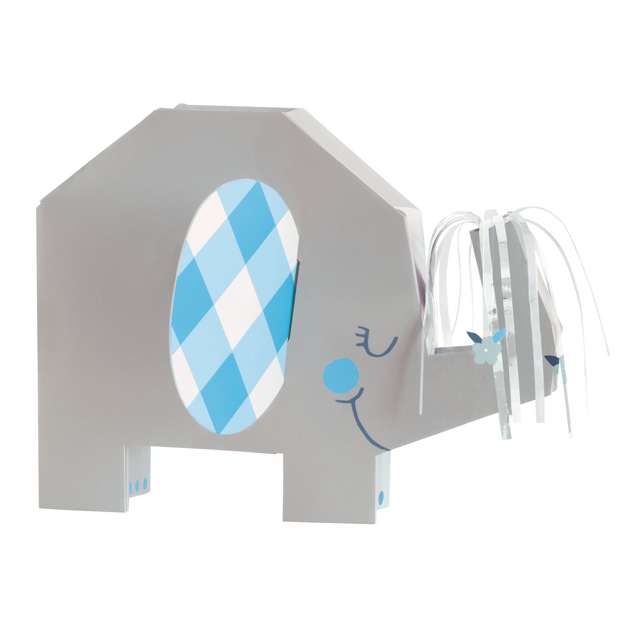 Blue Elephant Baby Shower Accessories Kit 