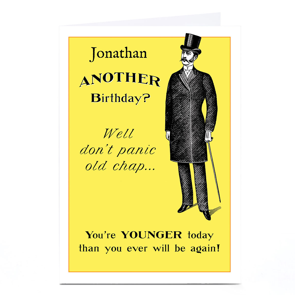 Personalised Toodle Pip Card - Another Birthday
