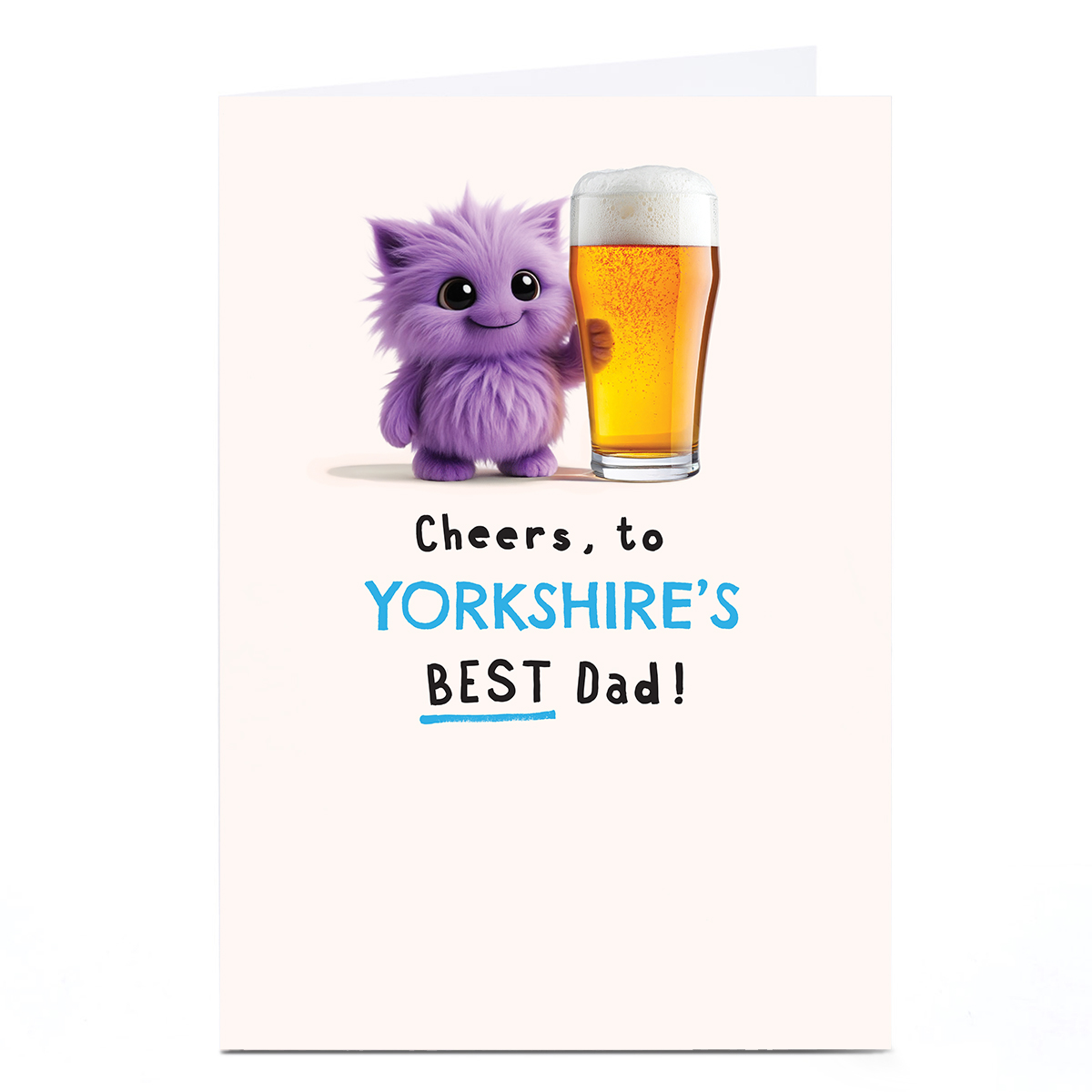 Personalised Wimzee Birthday Card - Best Dad