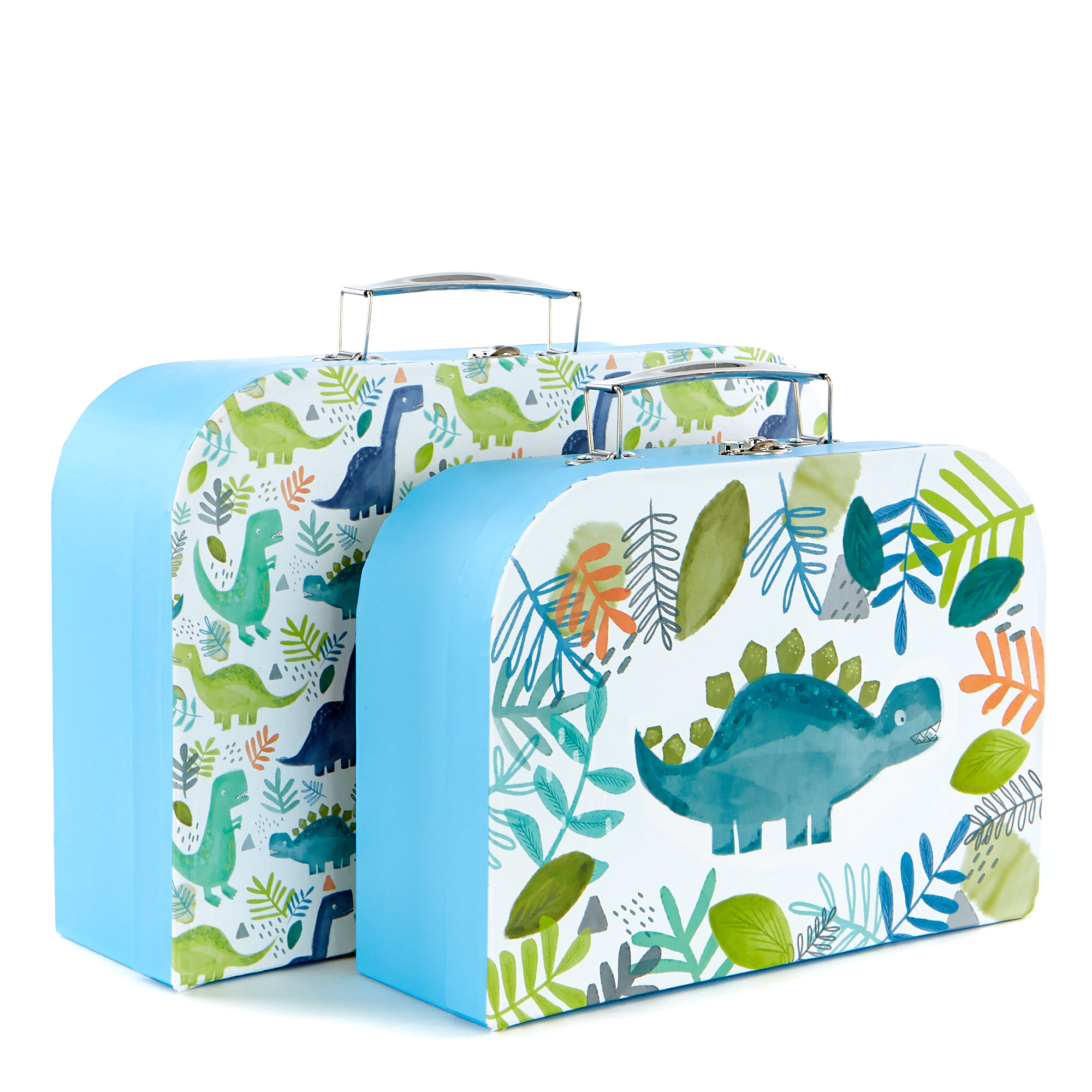 Dinosaur Luggage Boxes - Set Of 2