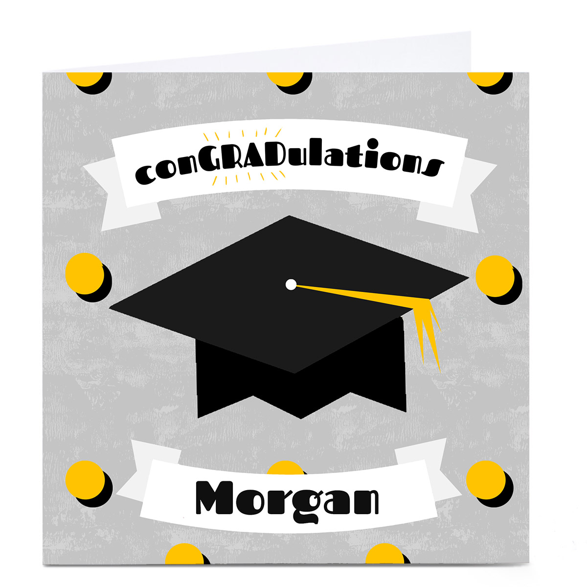Personalised Phoebe Munger Graduation Card - conGRADulations