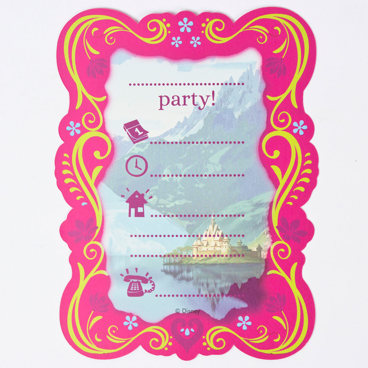 Disney Frozen Invitations - Pack Of 6