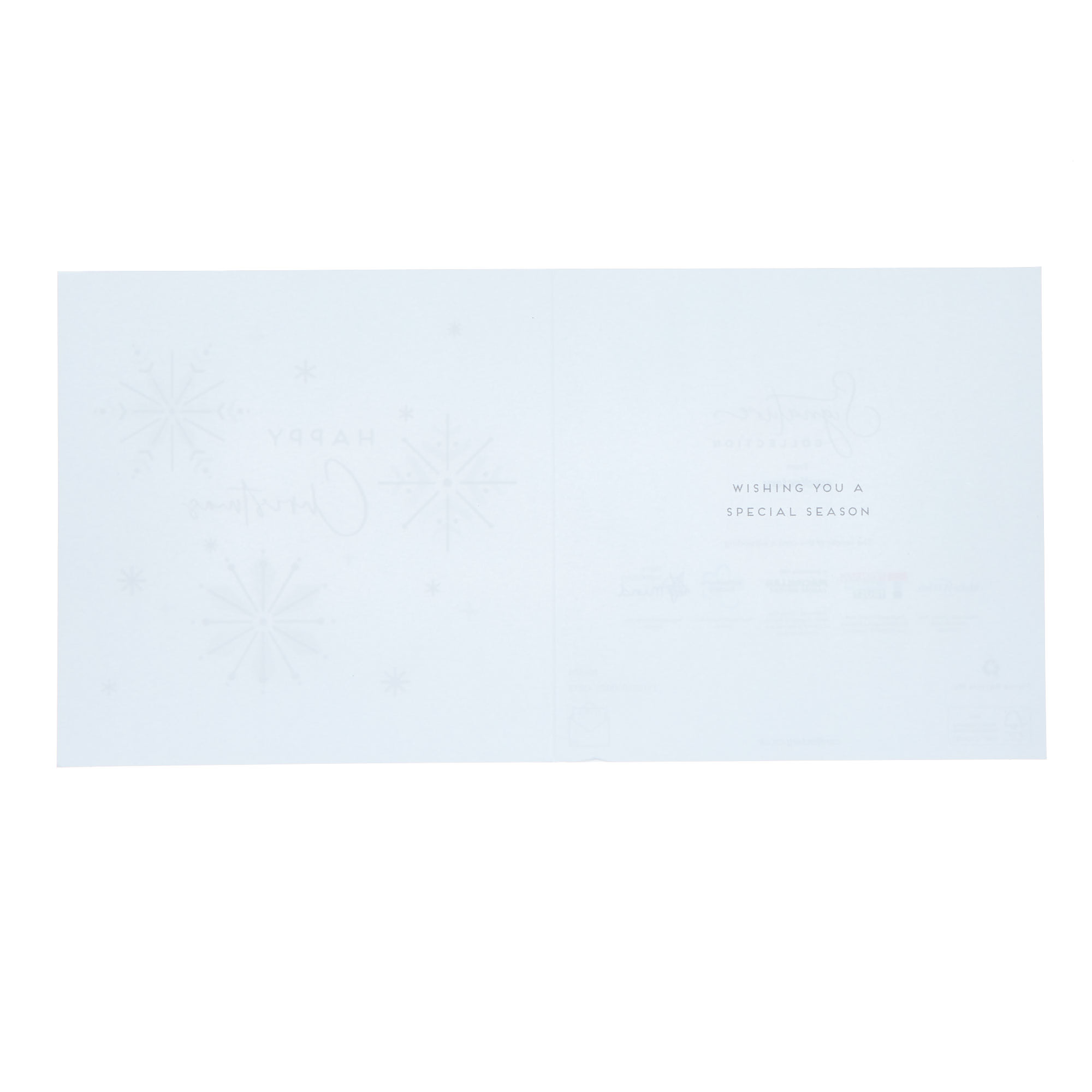 16 Charity Christmas Cards - Classic Gold Star (2 Designs)