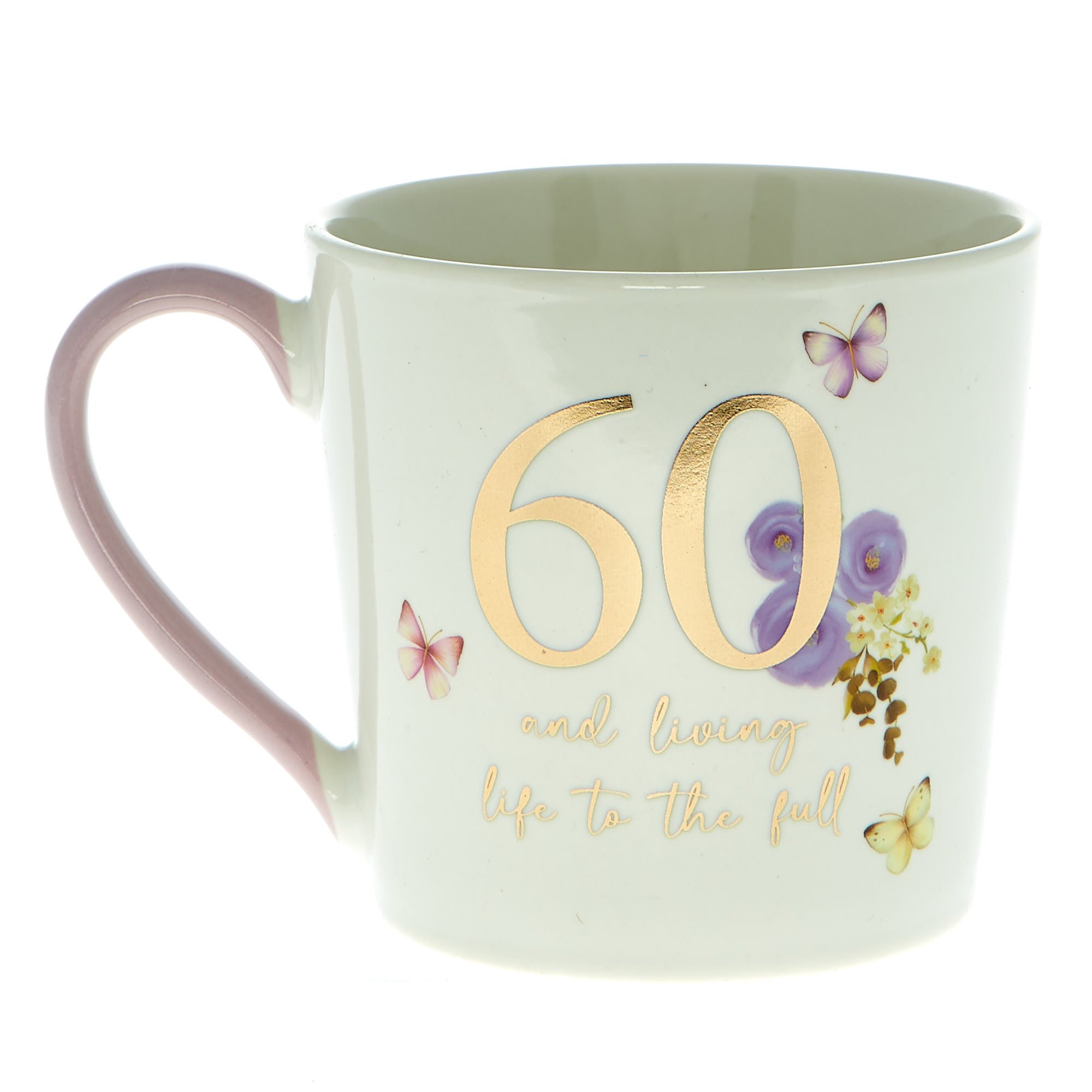 60 & Living Life To The Full Mug in a Box