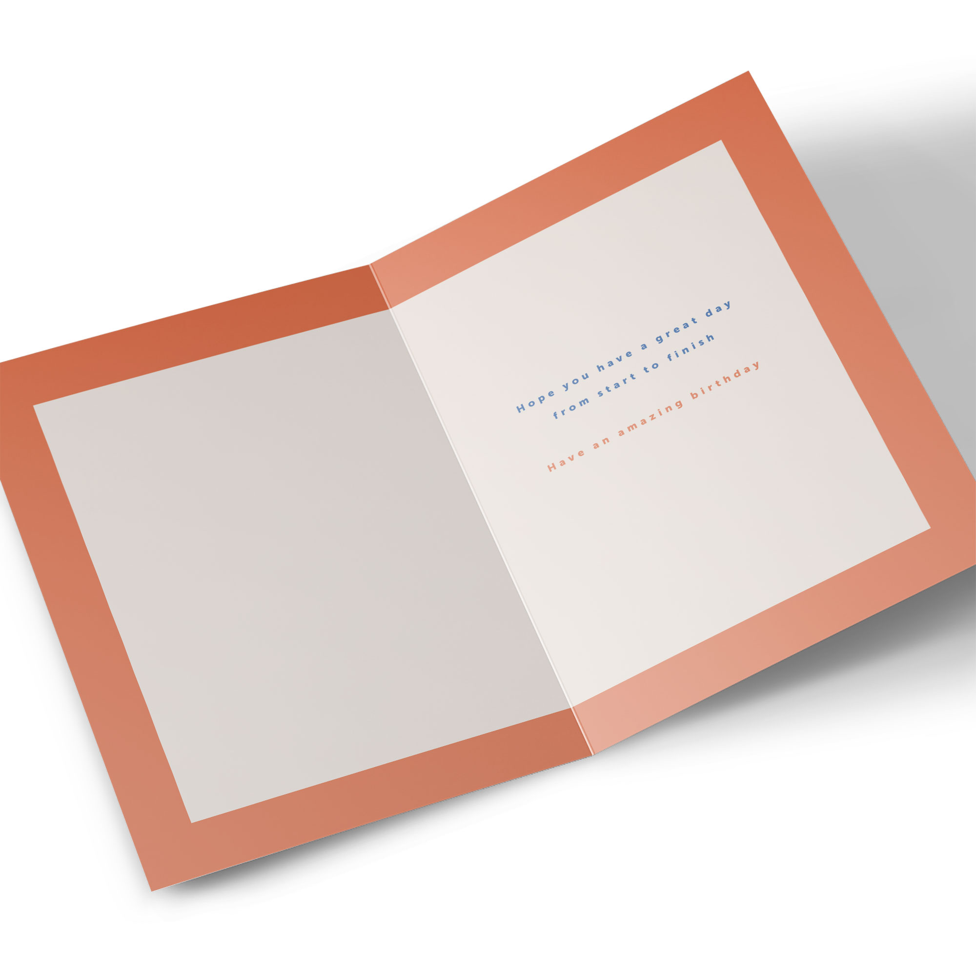 Personalised Birthday Card - How Much You Mean To Me, Any Name