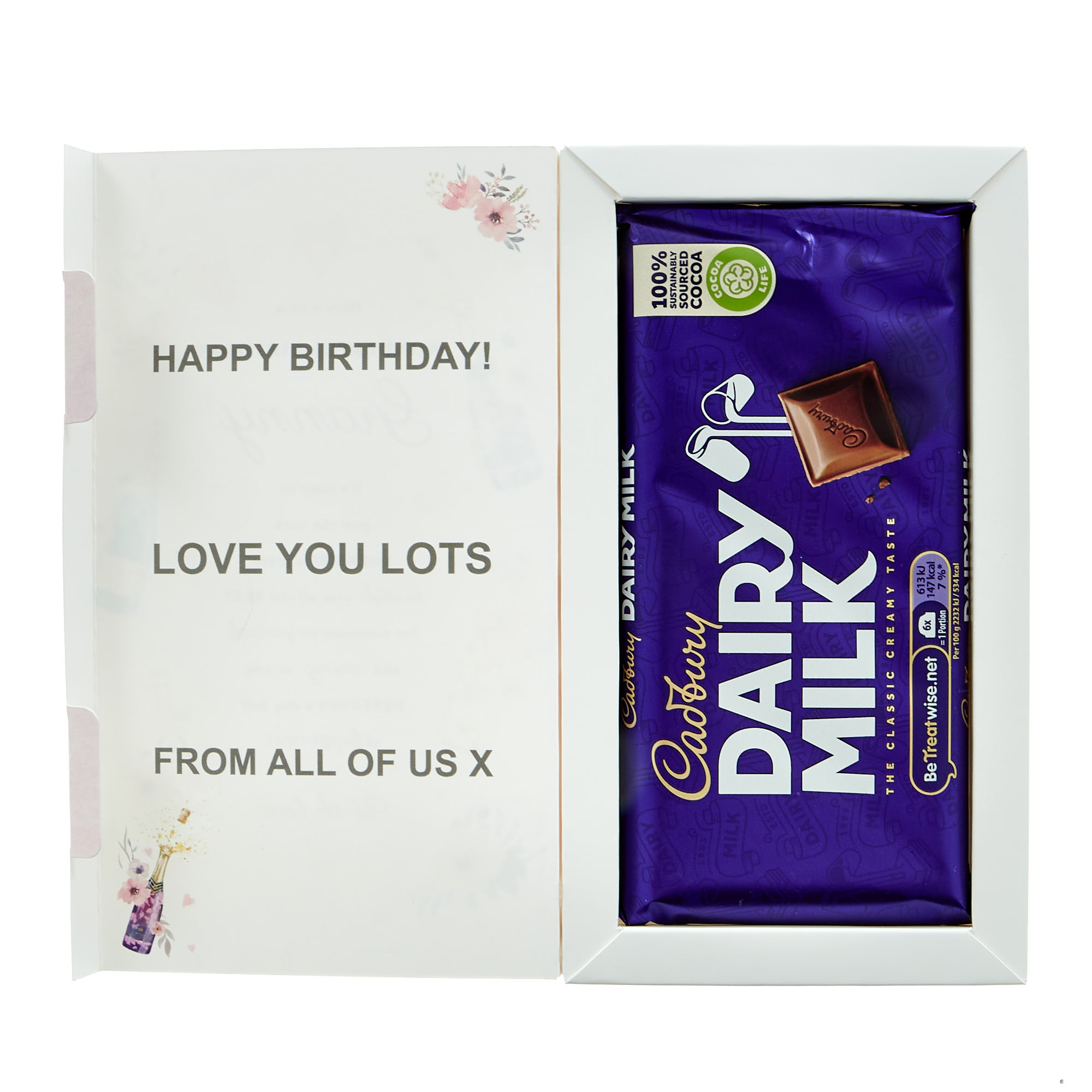 Buy Wonderful Birthday Cadbury Dairy Milk Chocolate Card (110g) for GBP 8.50 Card Factory UK