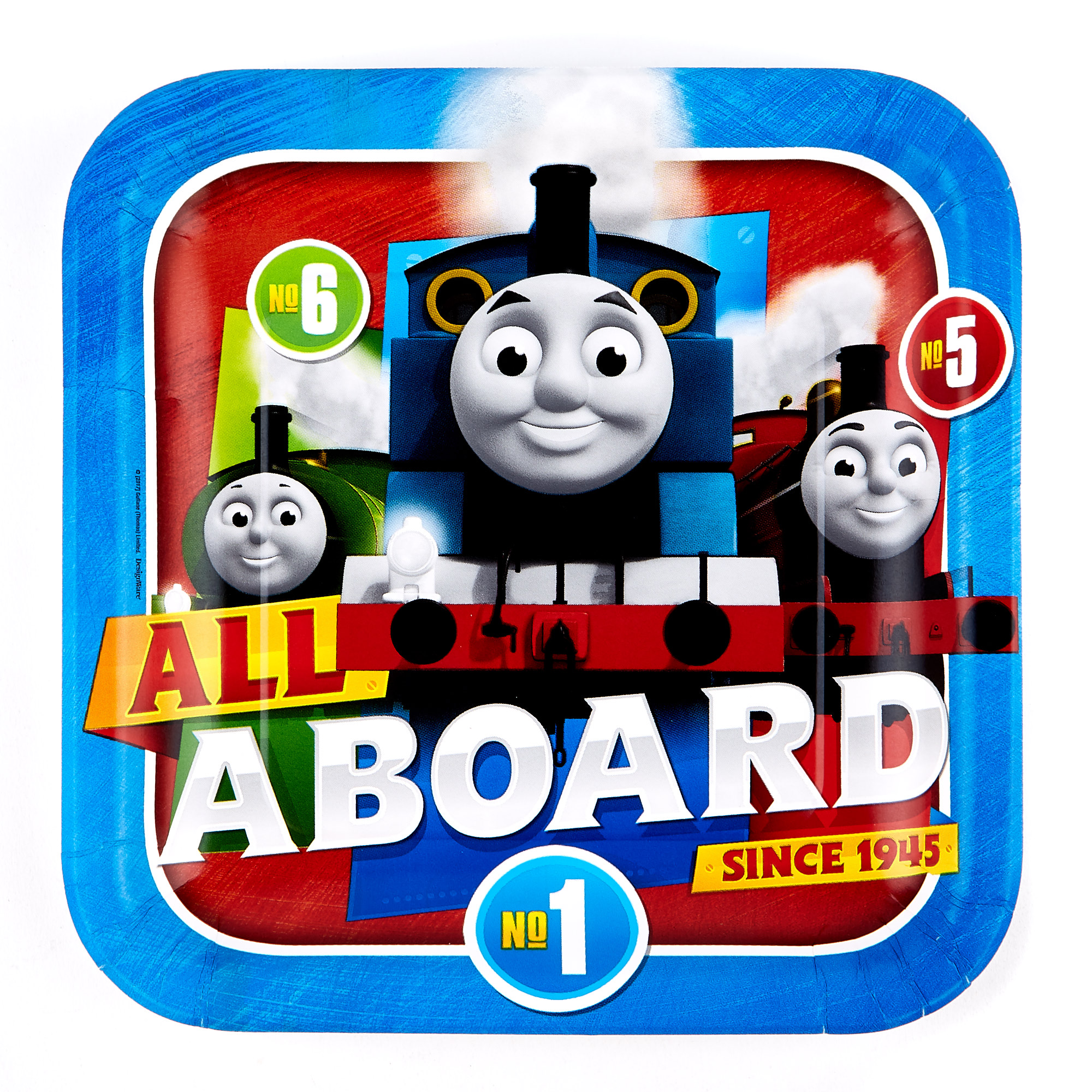 Thomas the Tank Engine Party Tableware & Decoration Bundle - 16 Guests