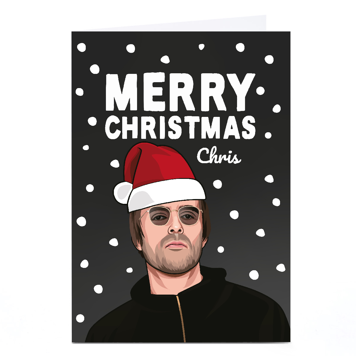 Personalised All Things Banter Christmas Card - Liam Gallagher