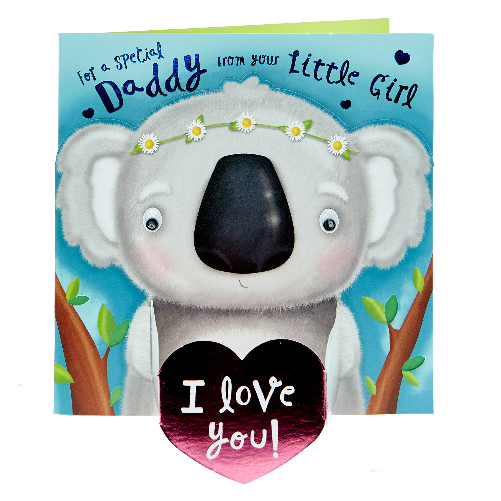 3D Pop-Our Father's Day Card - Daddy From Little Girl