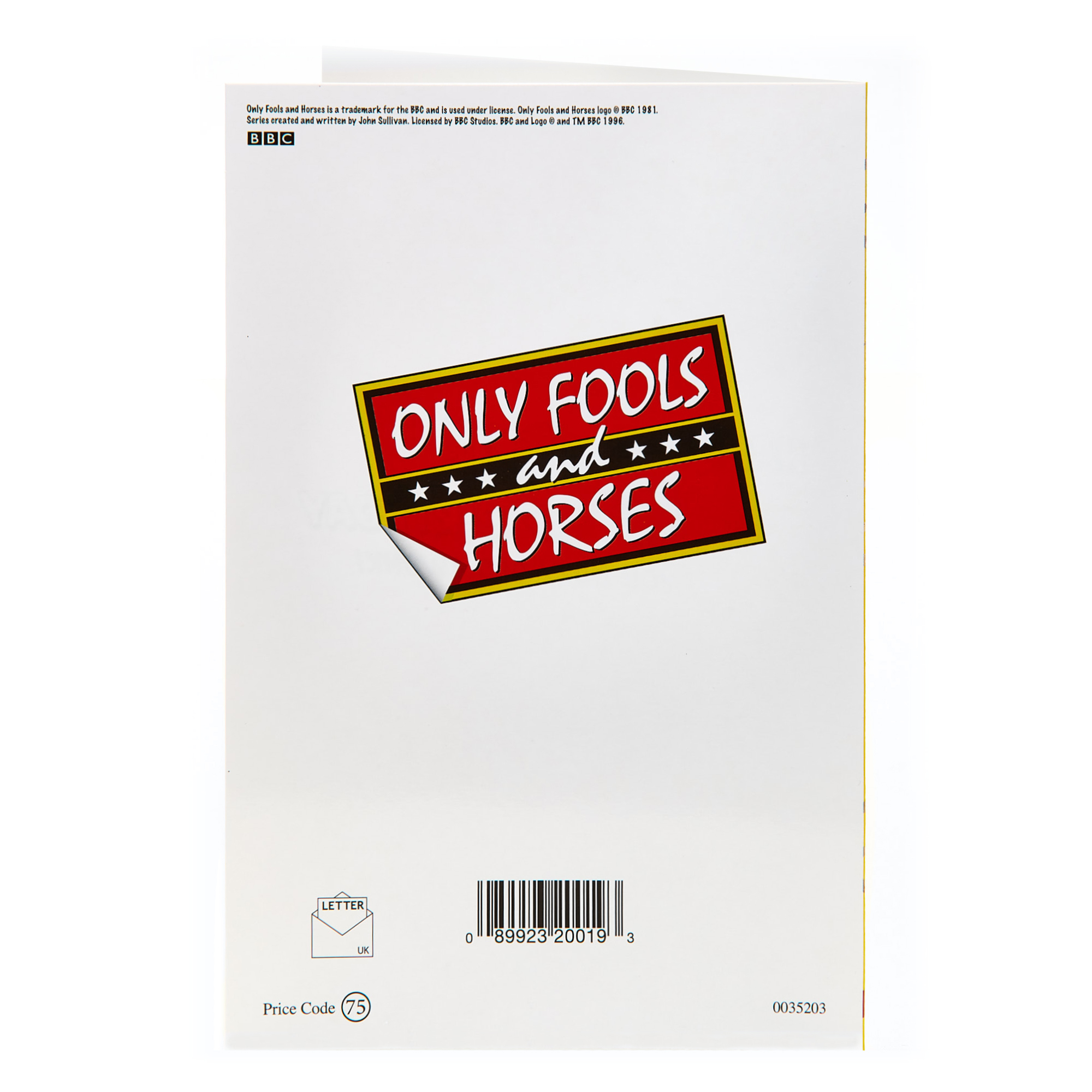 Only Fools & Horses 60th Birthday Card