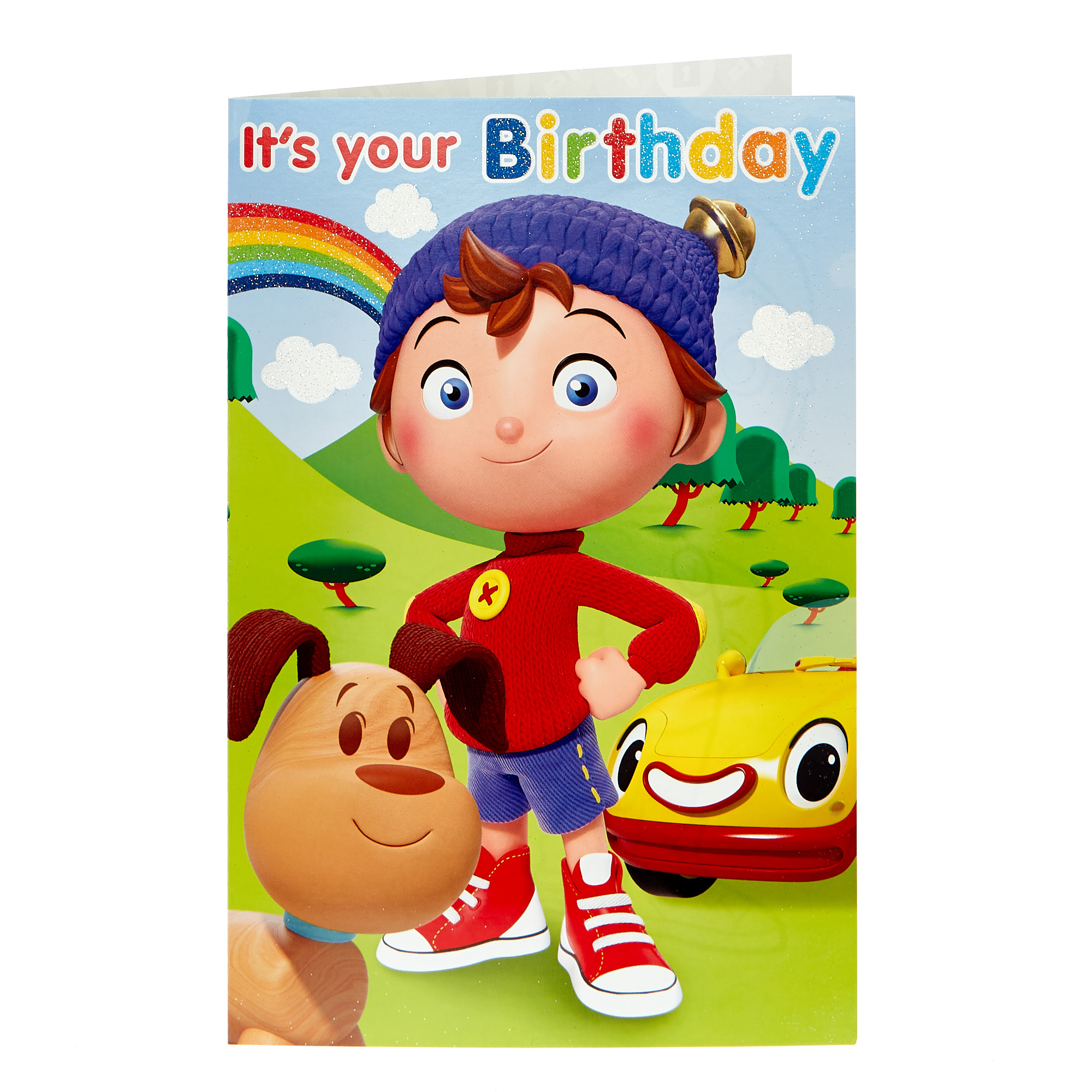 Noddy Birthday Card - Colour Me In!