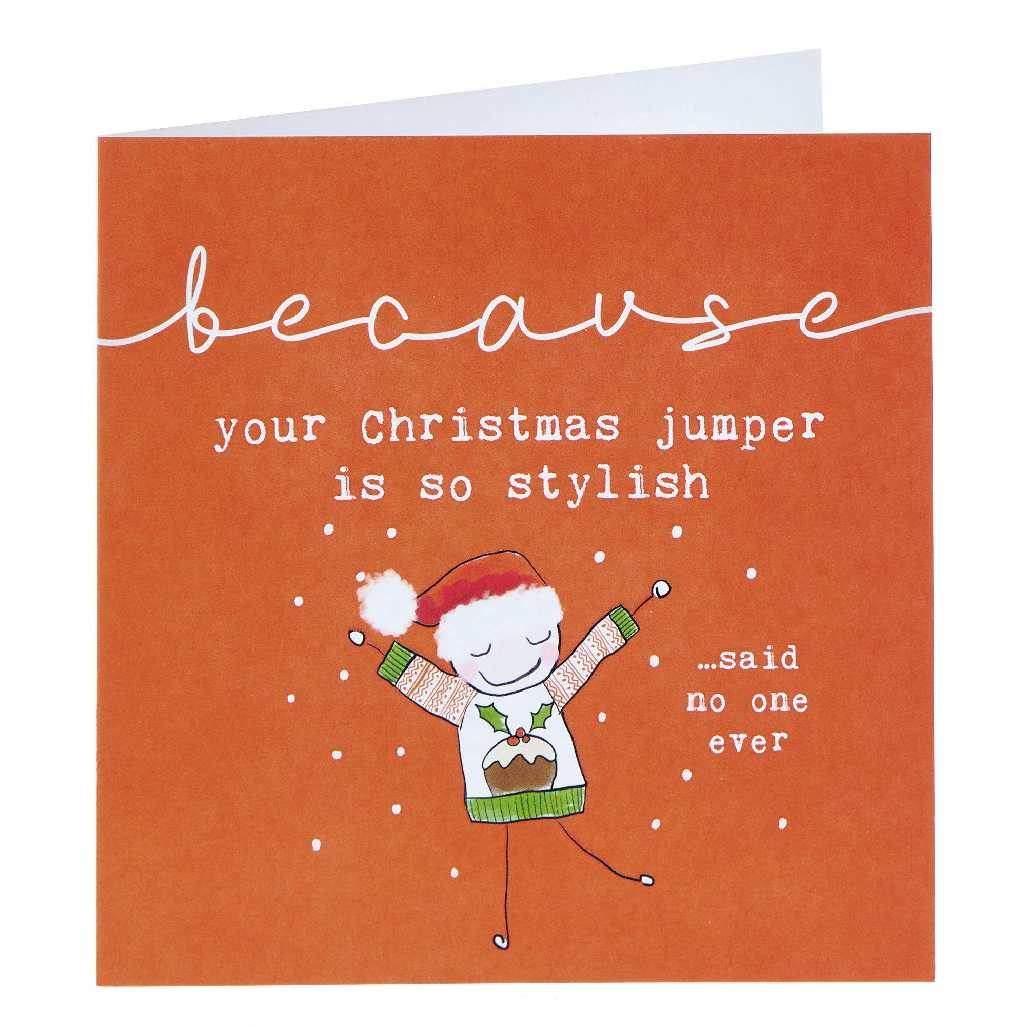 Bexy Boo Stylish Jumper Christmas Card
