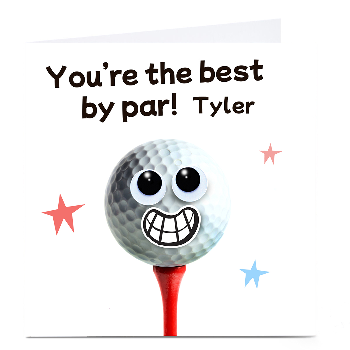 Personalised Hello Munki Card - The Best By Par