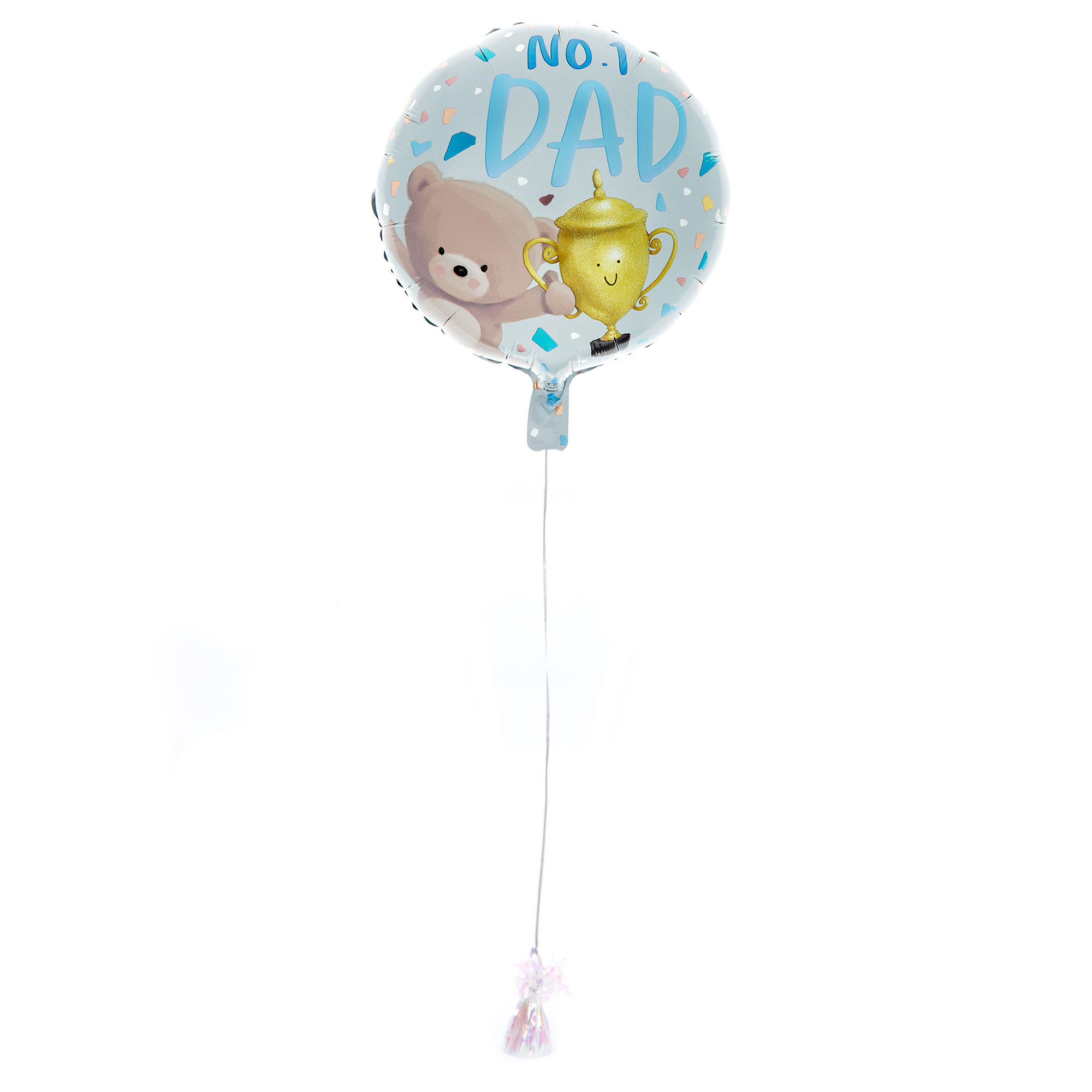 Hugs No.1 Dad Balloon & Lindt Chocolate Bar