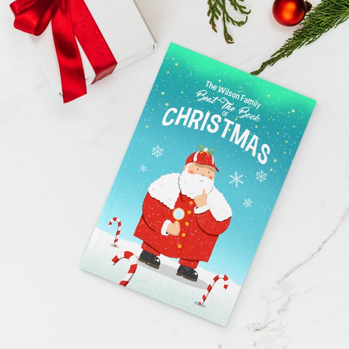 Personalised 'Beat The Book Of Christmas' Book