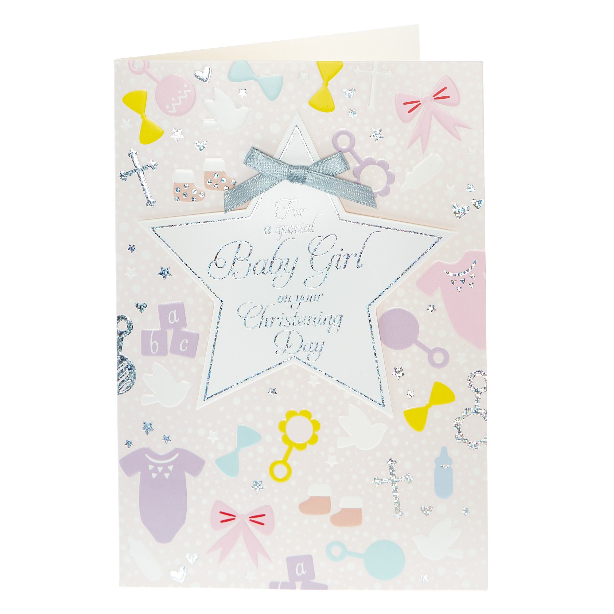 Christening Card - Special Baby Girl
