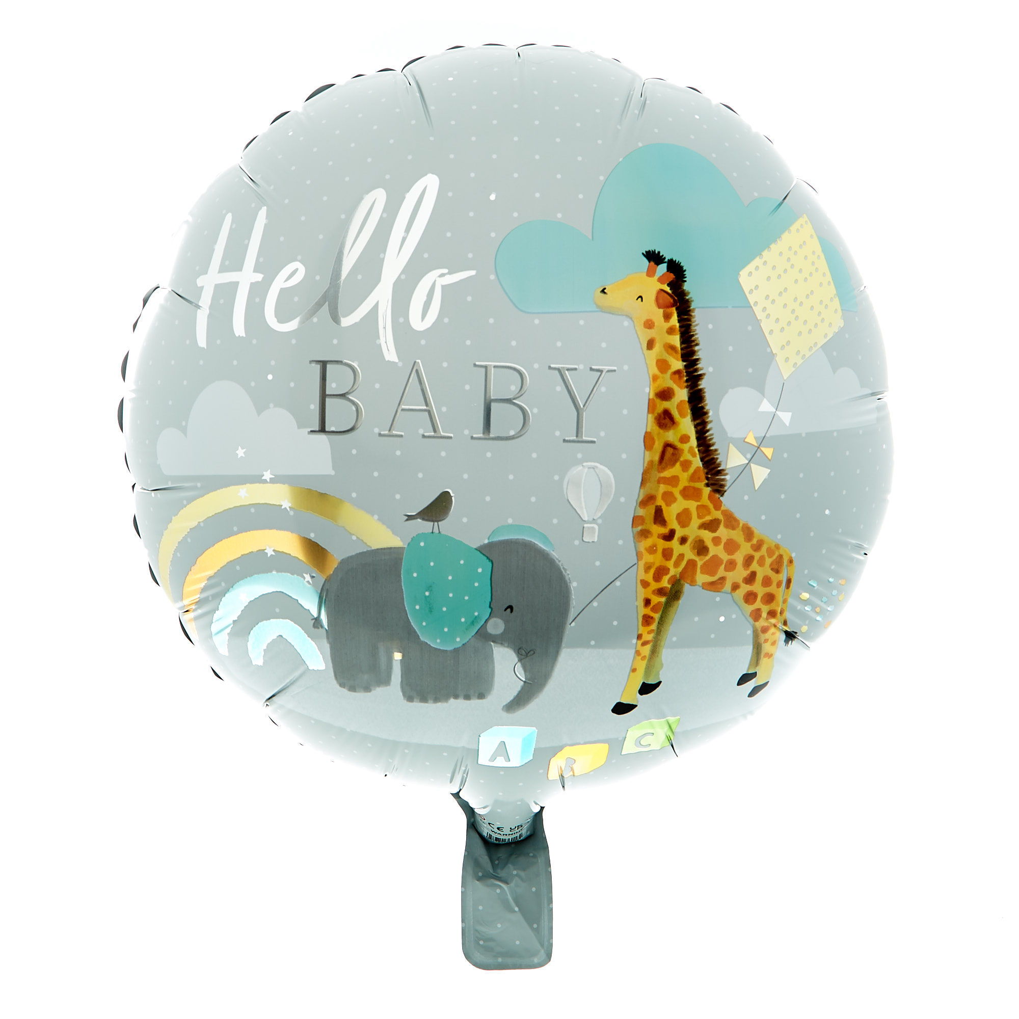 Hello Baby Balloon & Lindt Chocolate Box - FREE GIFT CARD!