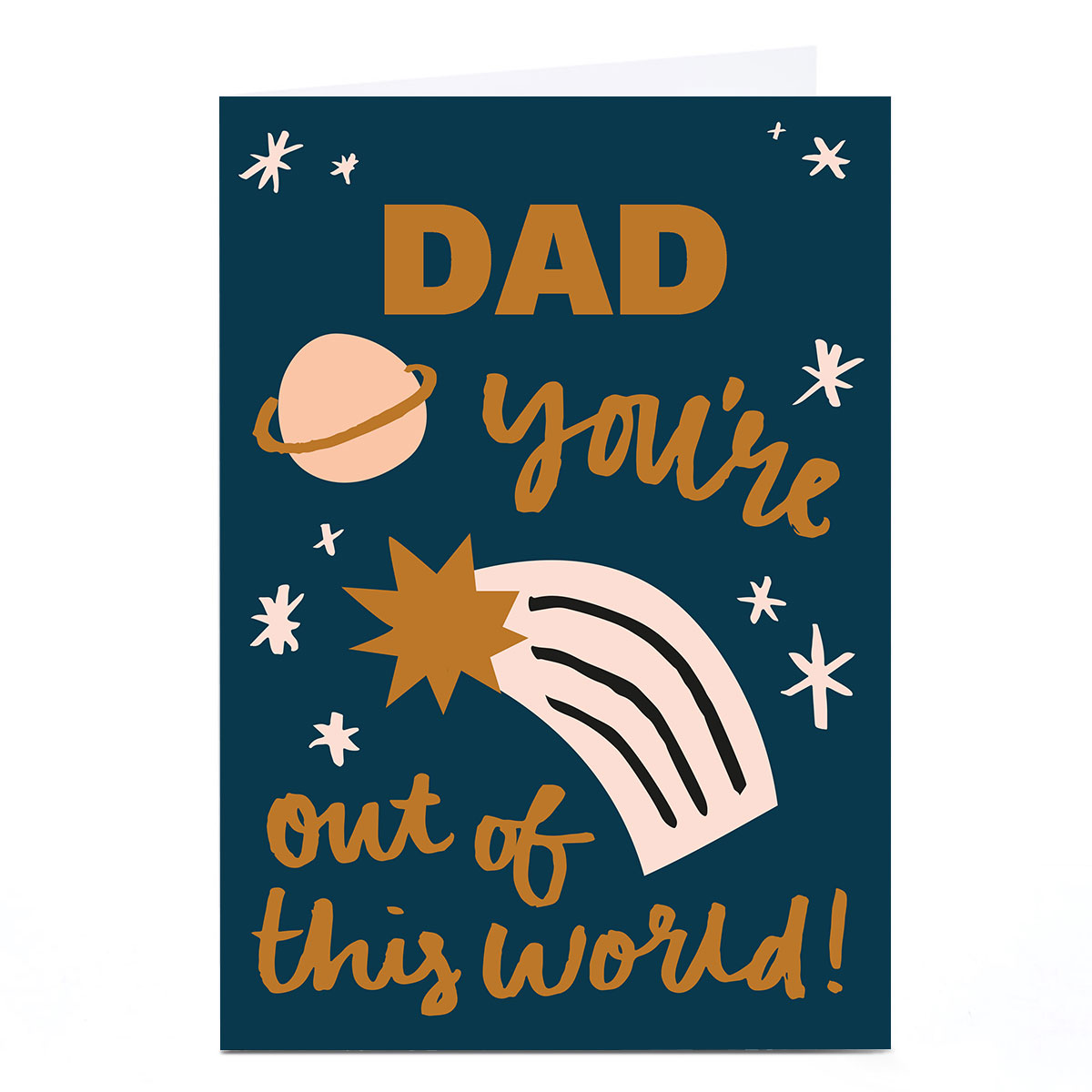 Personalised Ashley Le Quere Card - Out of this World