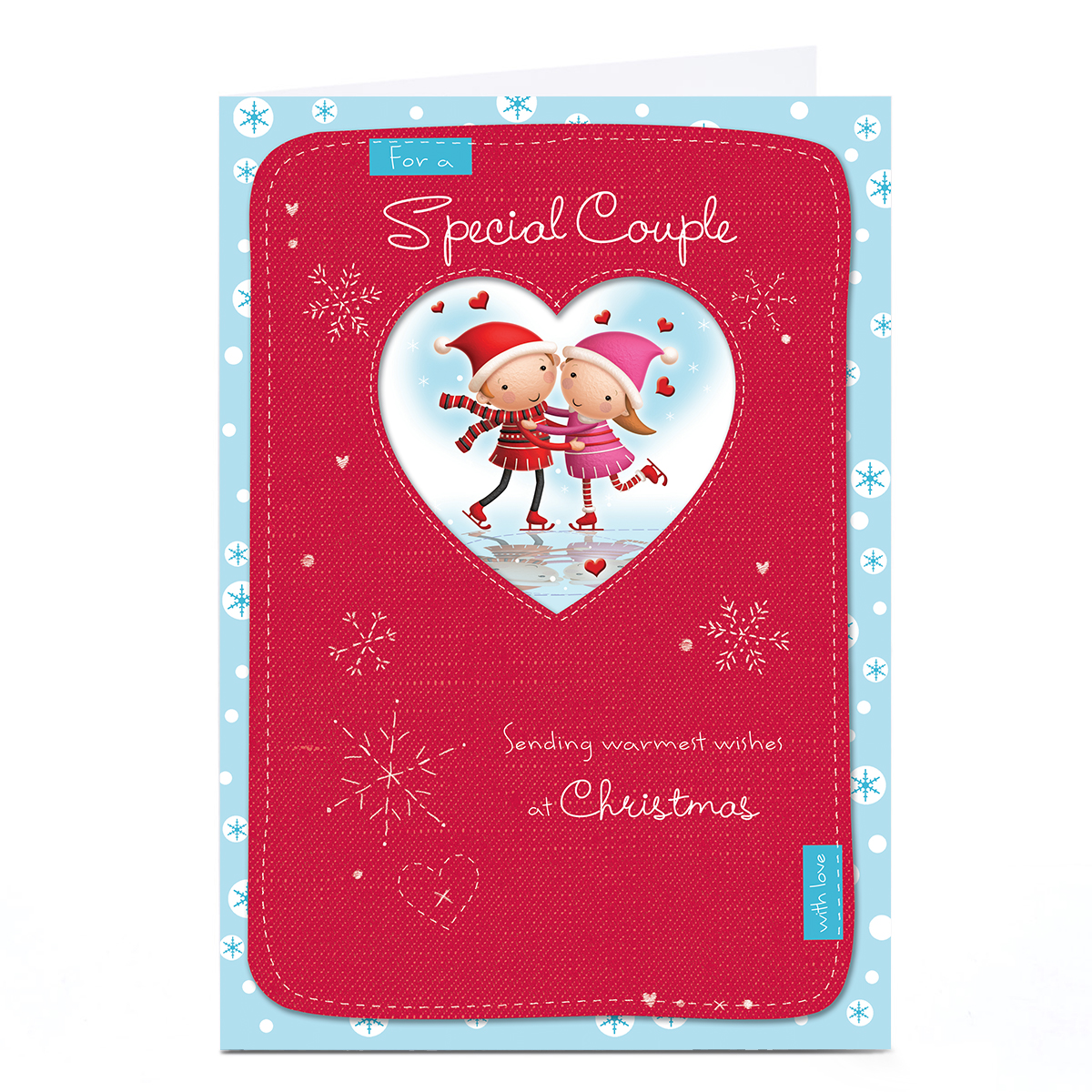 Personalised Christmas Card - Special Couple
