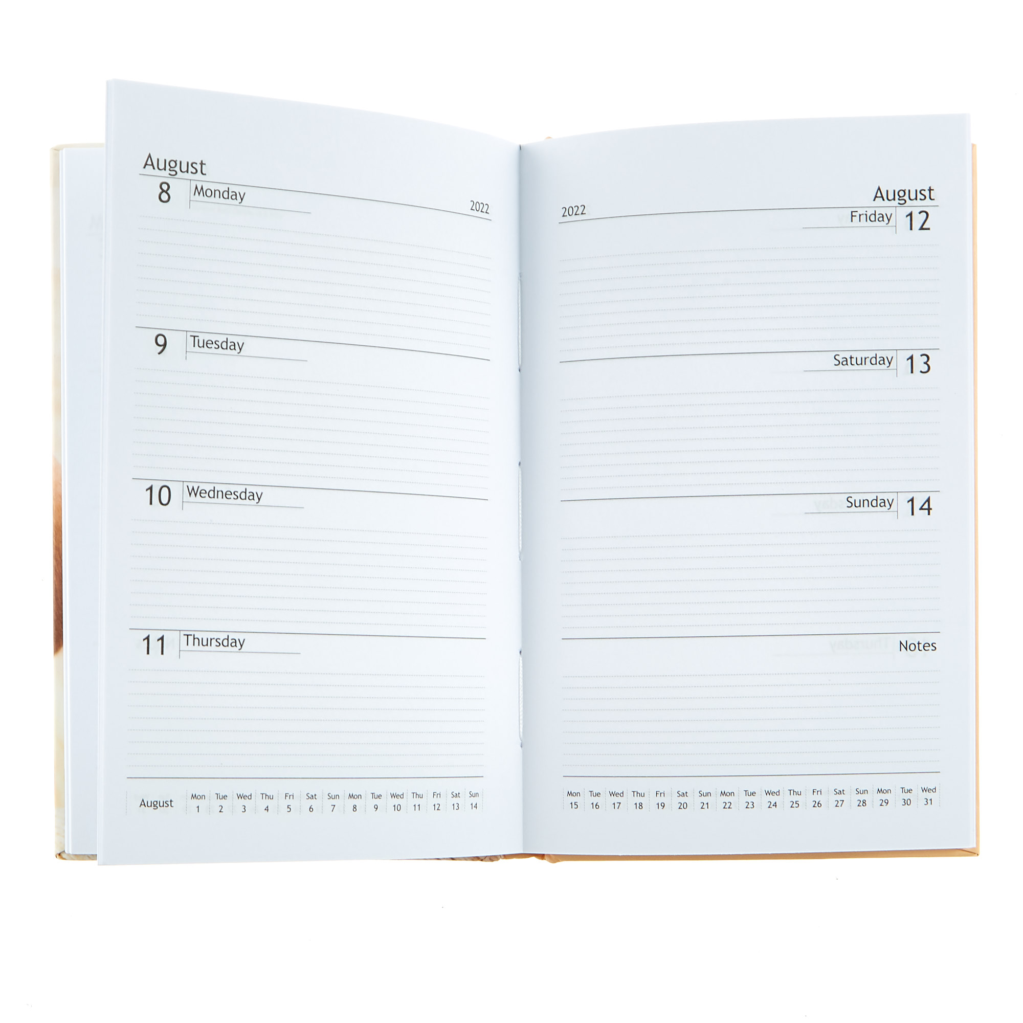  A6 2022 Pocket Diary - Dog