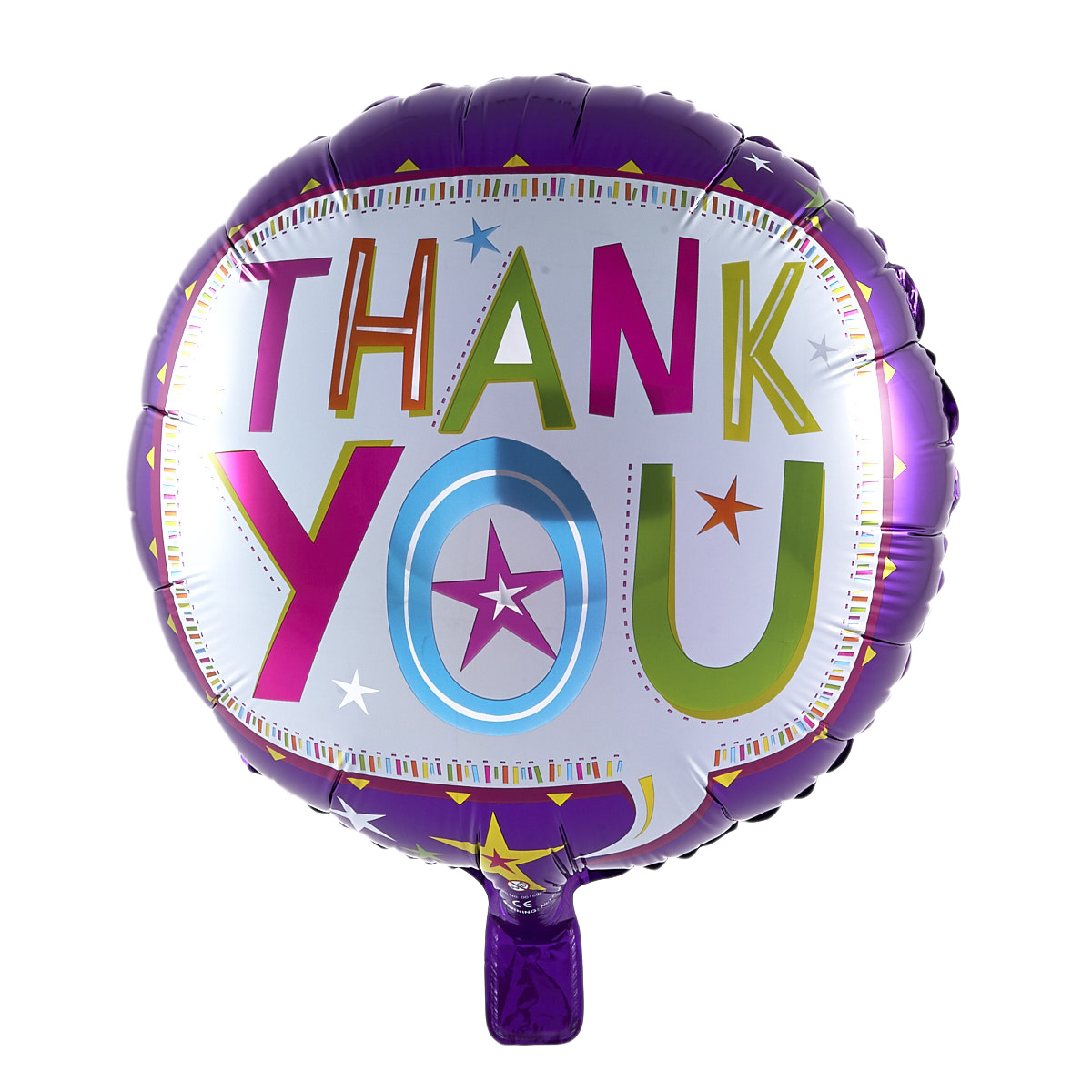 Thank You Speech Bubble Foil Helium Balloon