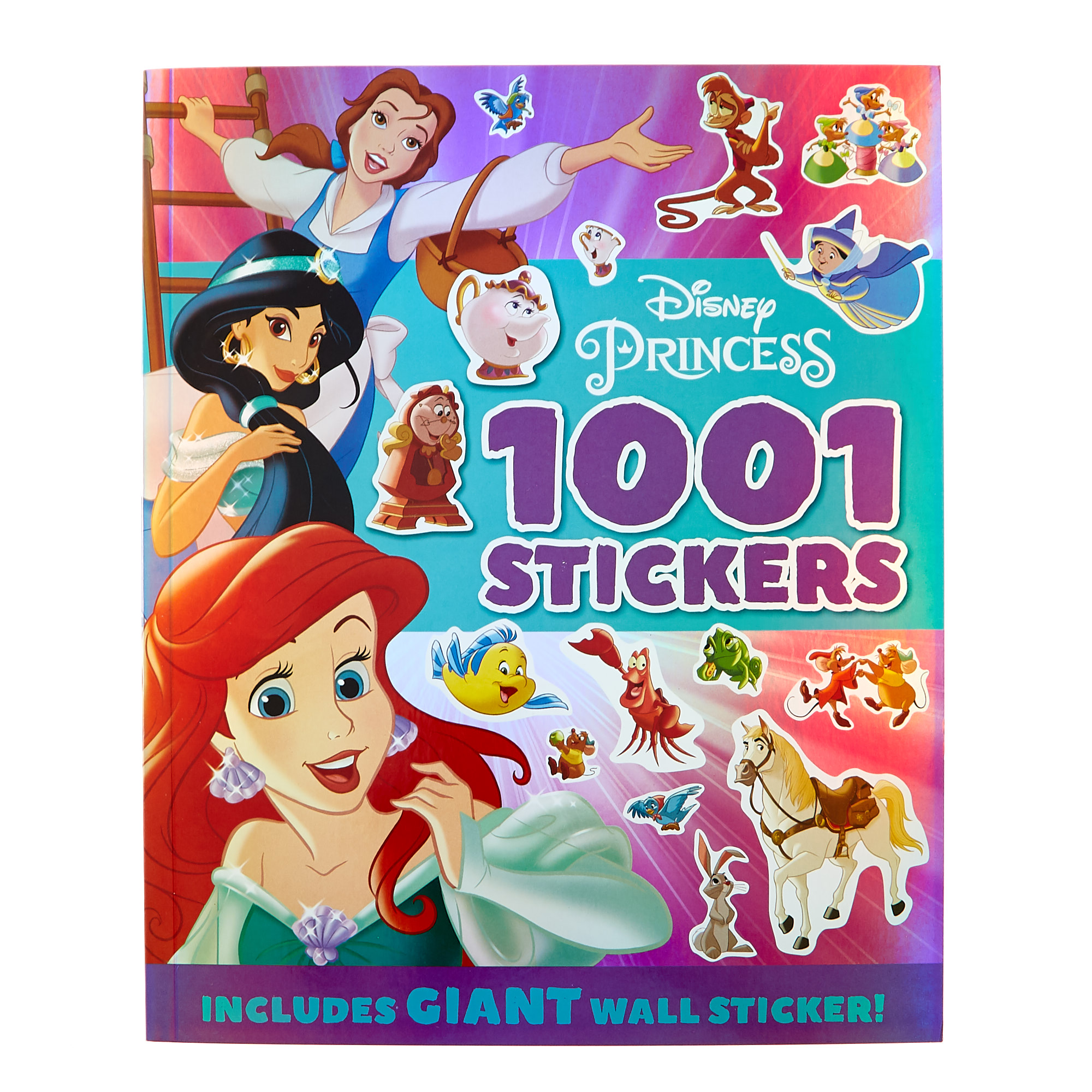 Disney Princesses, Frozen II & Moana Sticker Books - Set Of 3 