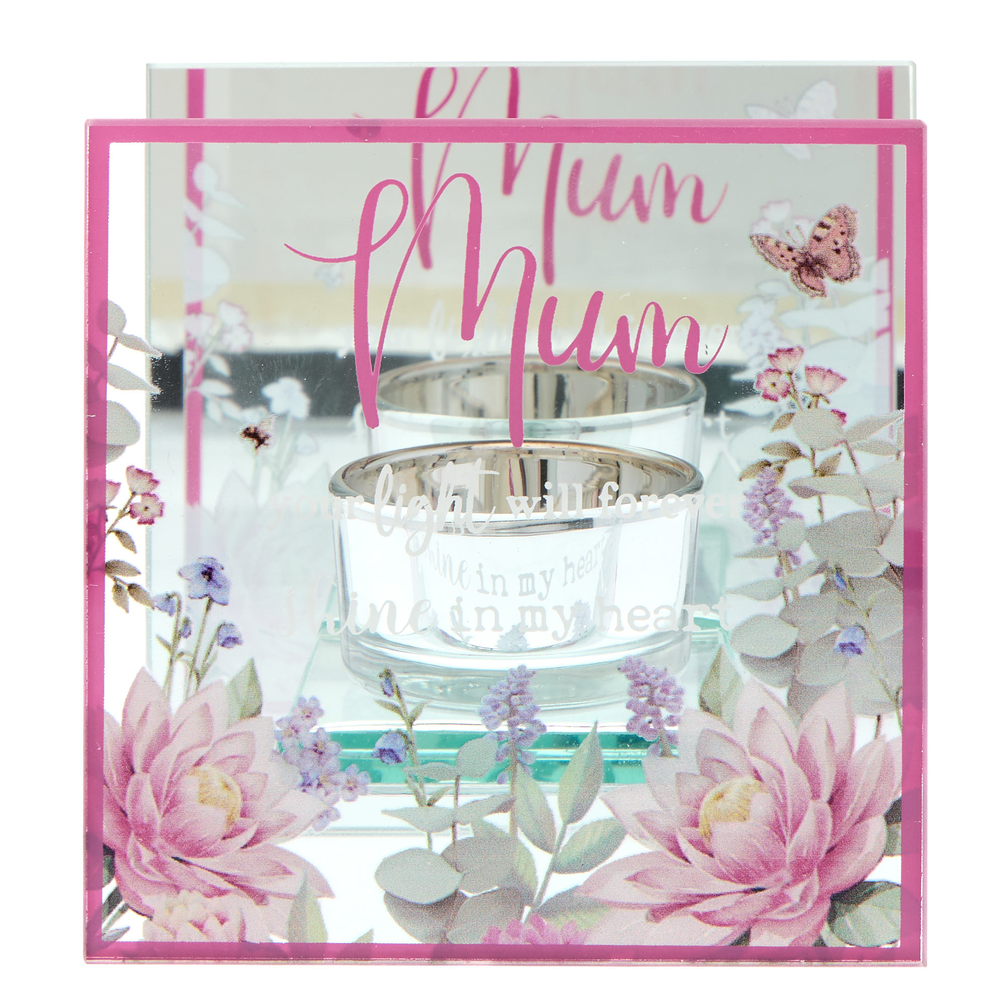 Mum Memorial Tealight Holder