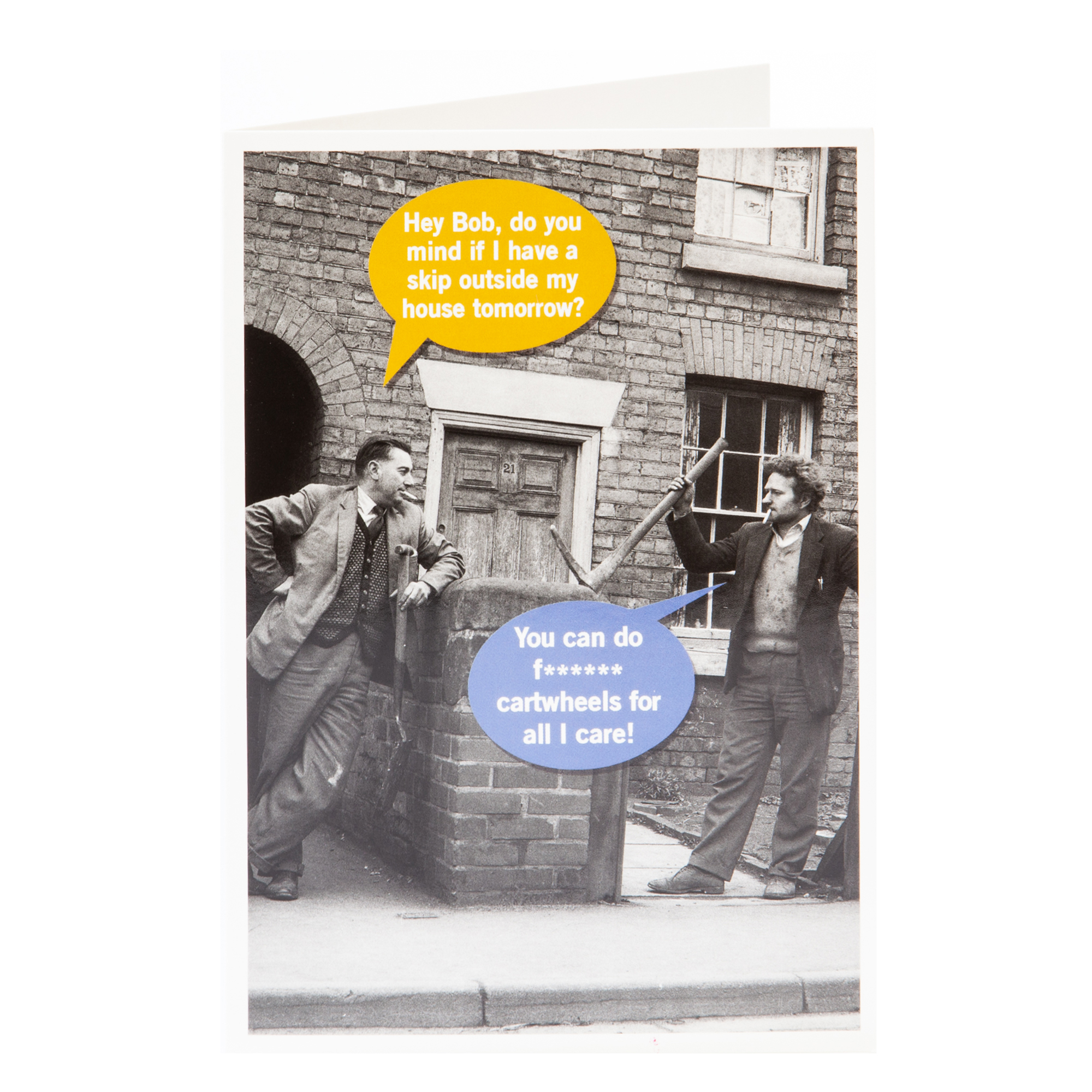 Any Occasion Card - Skip Outside My House 