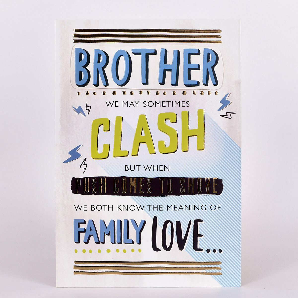Signature Collection Birthday Card - Brother Clash