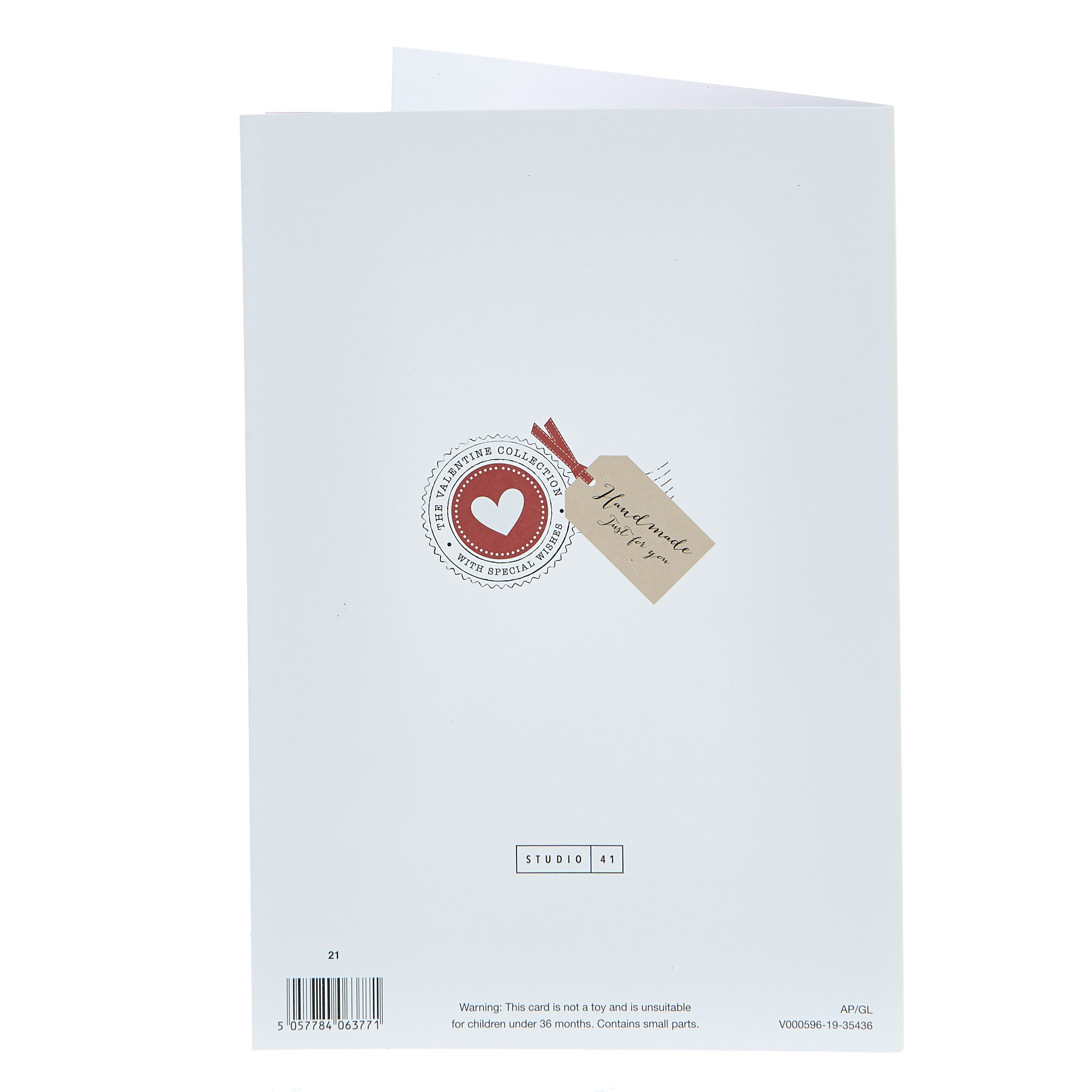 Valentine's Day Card - Here's To The One I Love 