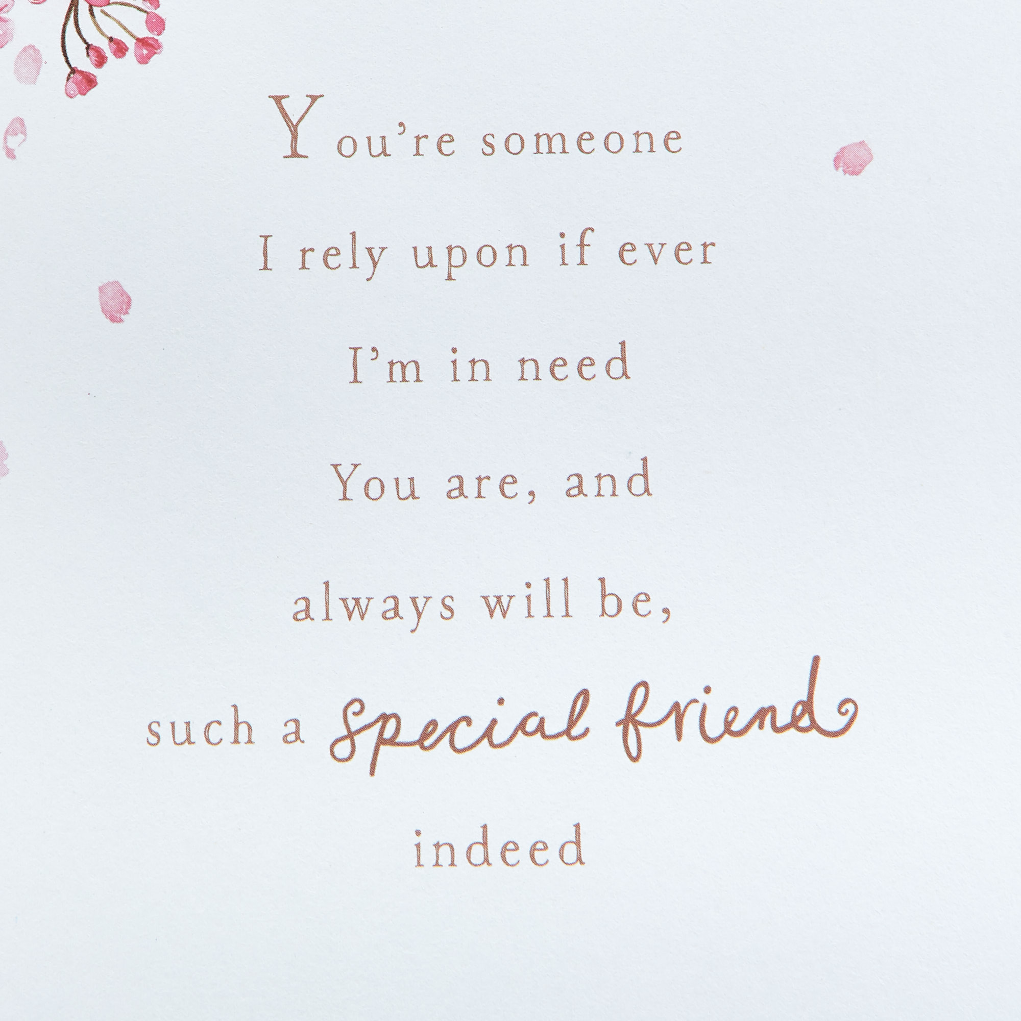 Birthday Card - Special Friend Cherry Blossom
