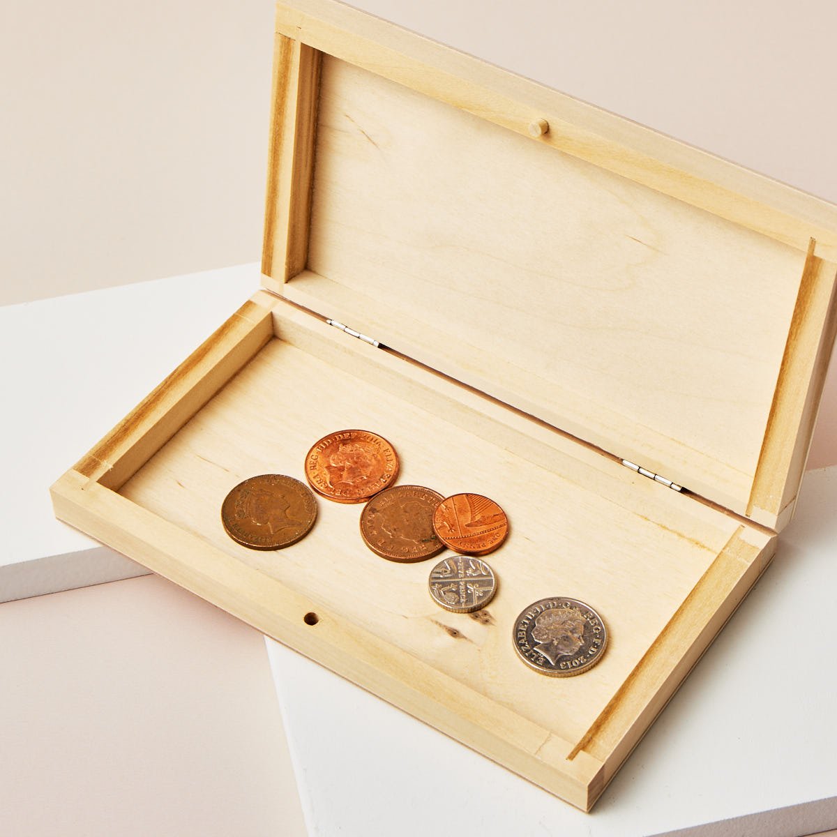 Personalised Wooden Happy Birthday Ticket or Money Holder
