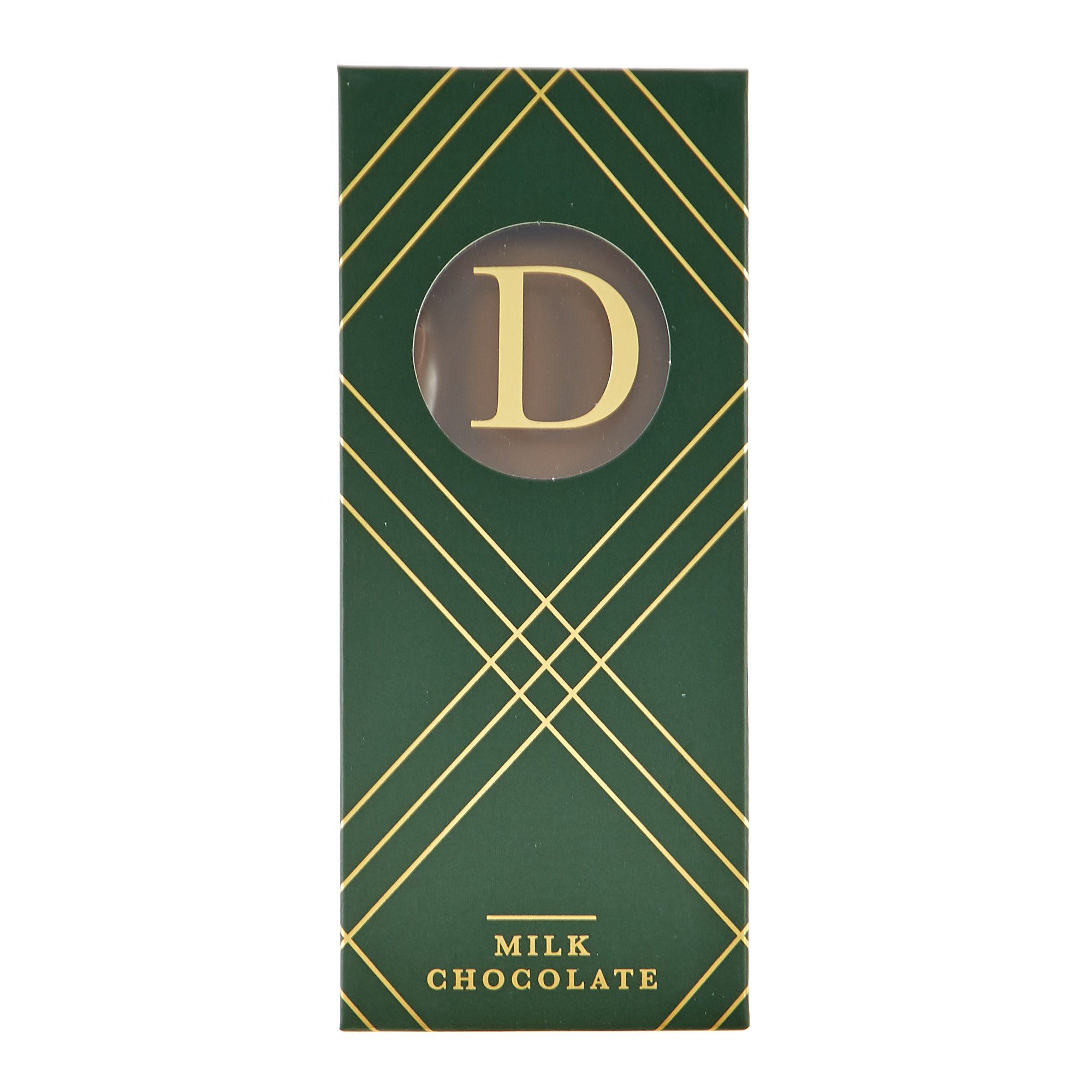 Letter D Milk Chocolate Slab