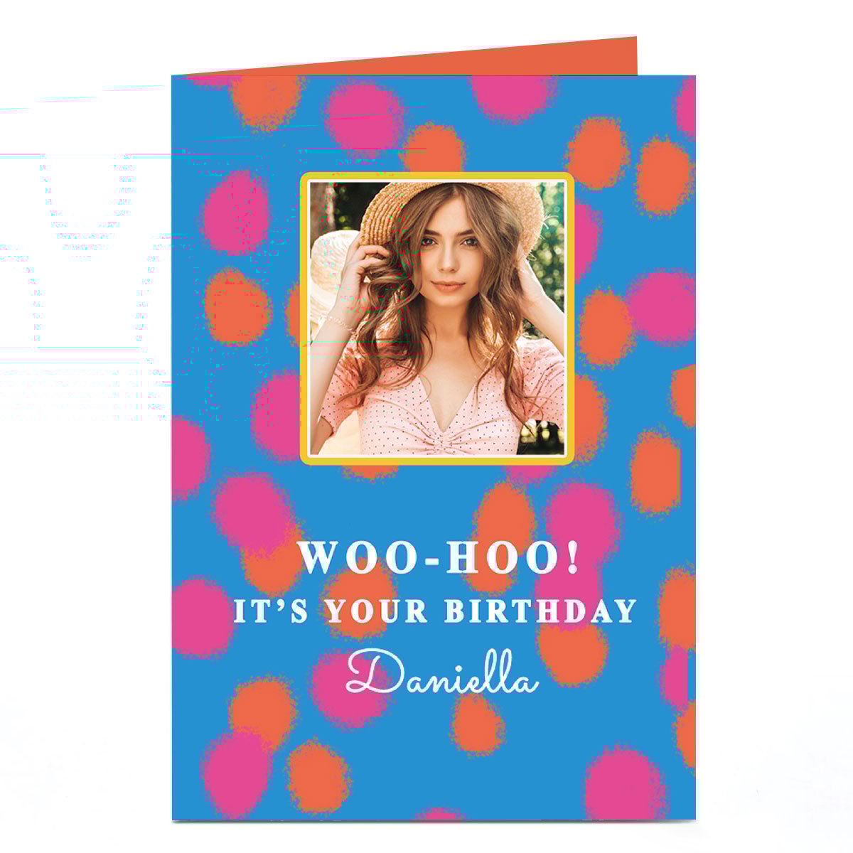 Photo Birthday Card - Woo-Hoo It's Your Birthday