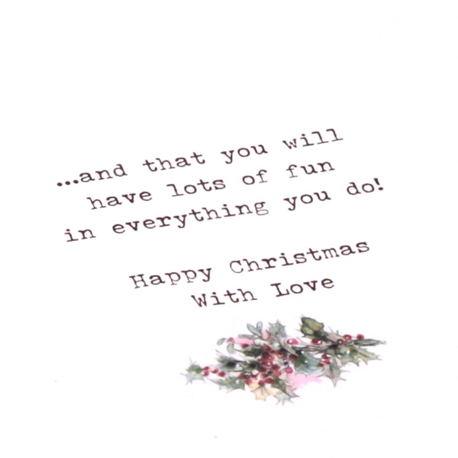 Christmas Card - Special Granddaughter Like You