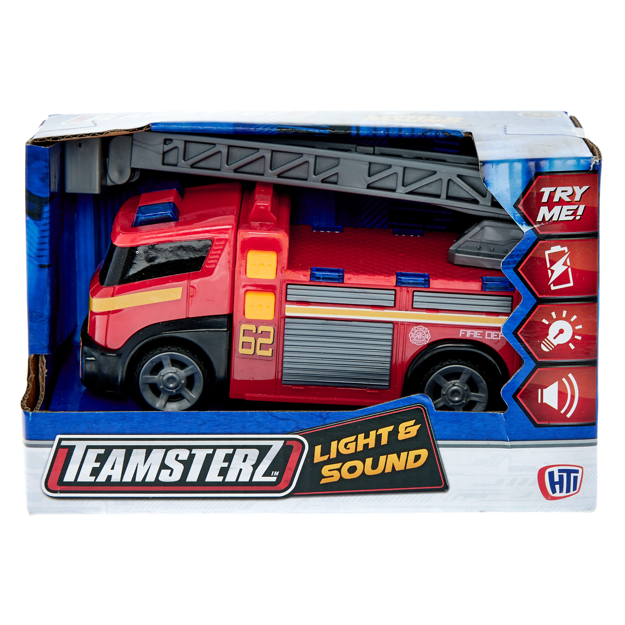 Teamsterz Small Lights & Sound Fire Engine