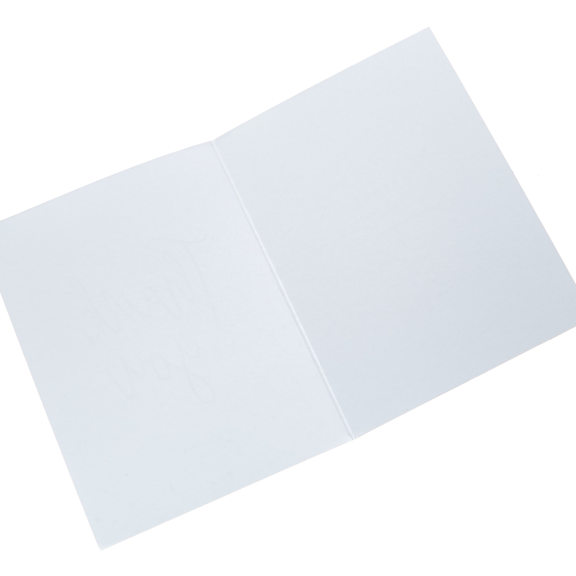 Watercolour Thank You Cards - Pack Of 12